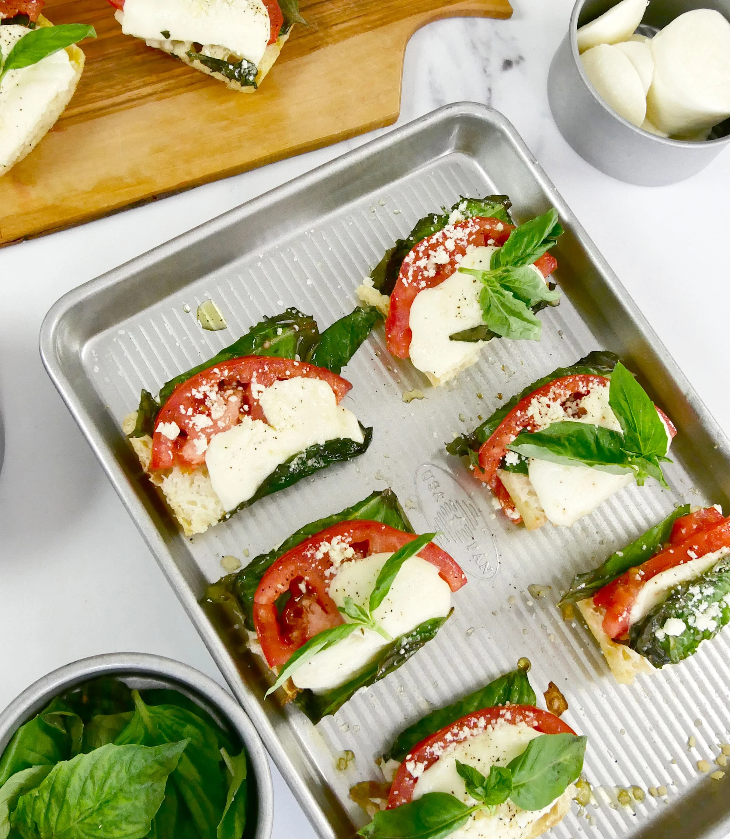 USA Pan Nonstick Quarter Sheet Pan, Set of 2