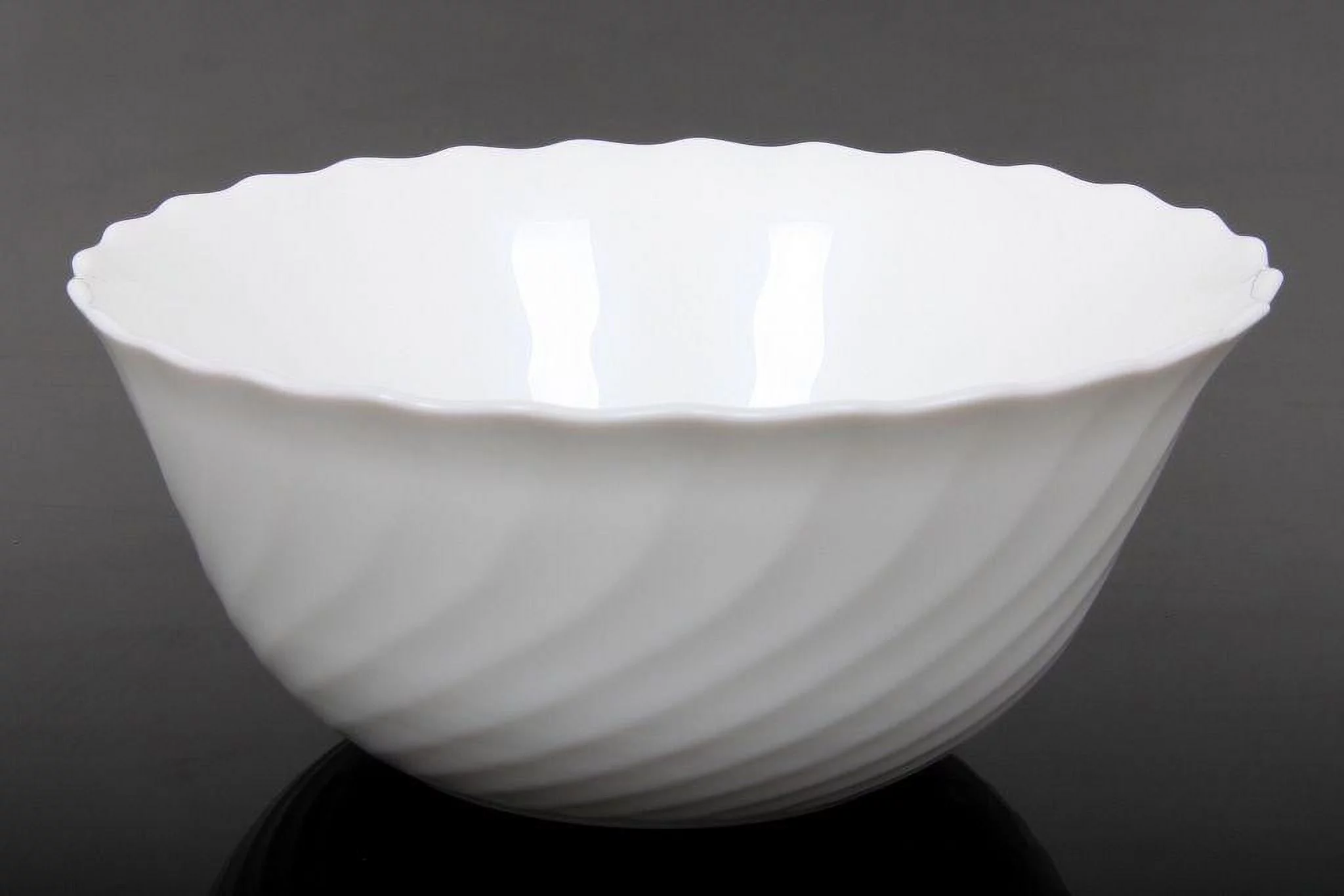 Luminarc Trianon White Glass Salad Bowl 24 cm