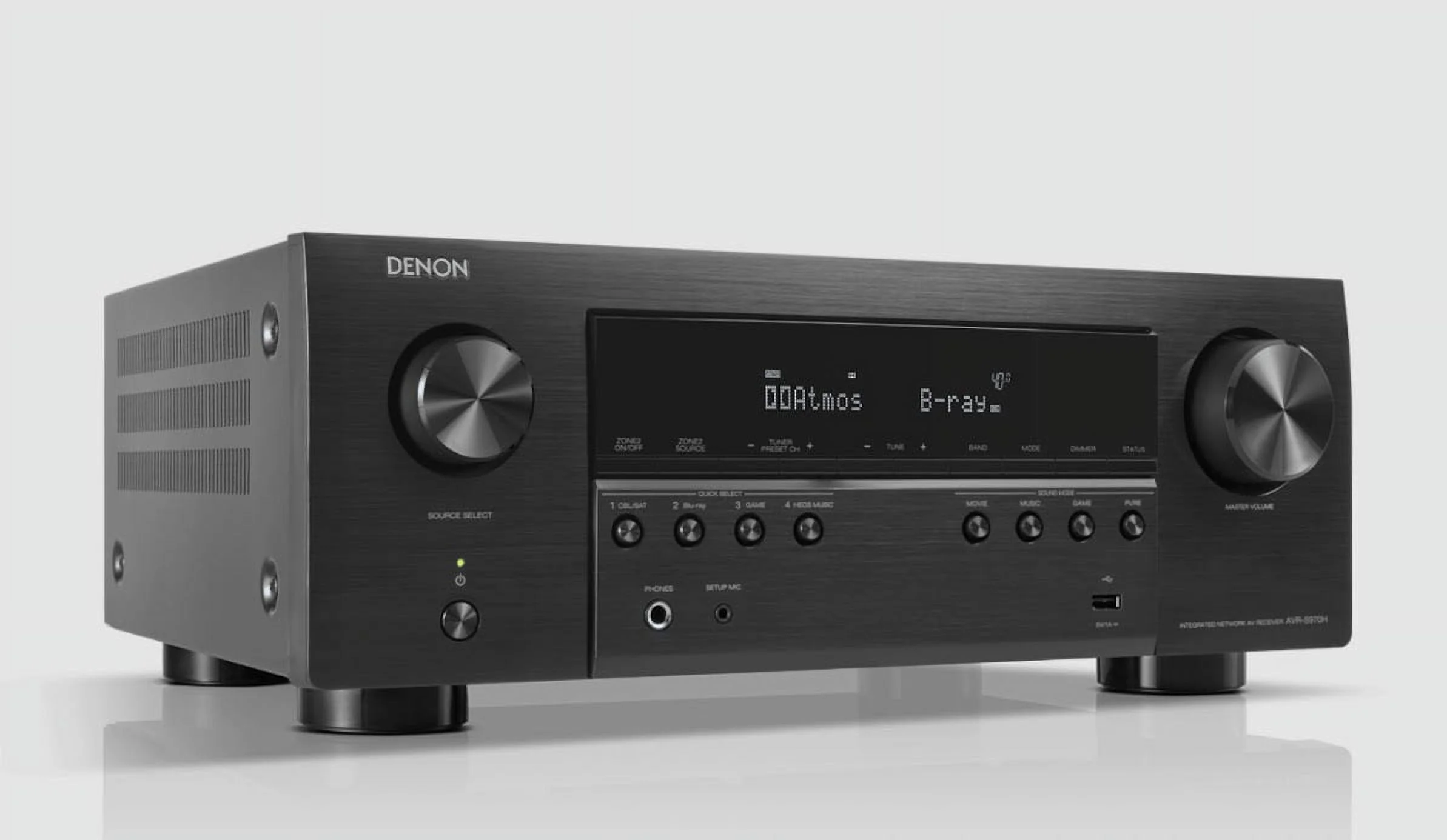 Denon AVRS970H 7.2 Channel AV Receiver with DTS Virtual:X and Dolby Atmos with an Additional 1 Year Coverage by Epic Protect (2022)