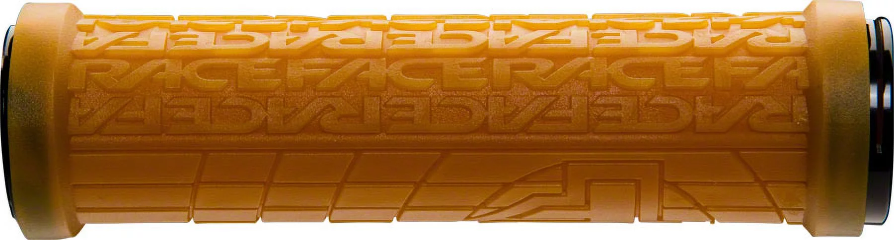 RaceFace Grippler Grips Gum Lock-On 30mm 137mm Round Dual Clamp Ramped Profile