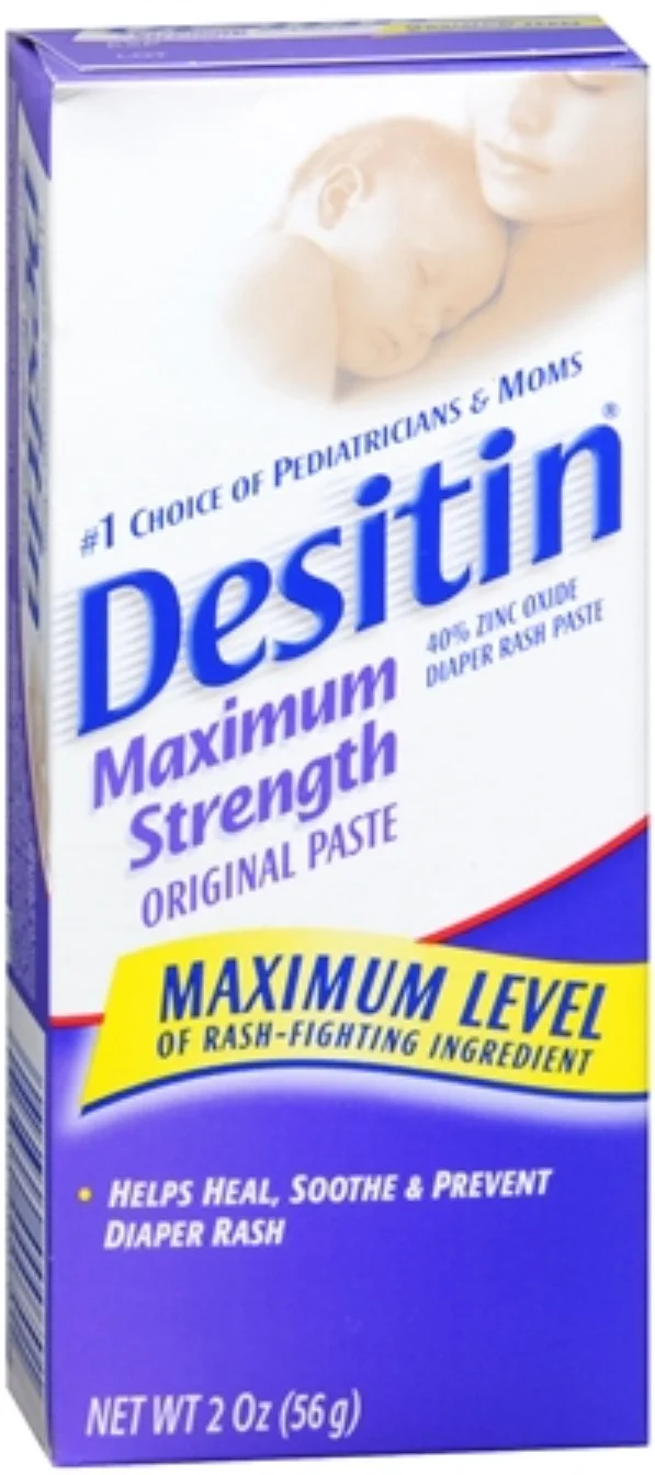 DESITIN Maximum Strength Original Paste 2 oz (Pack of 3)
