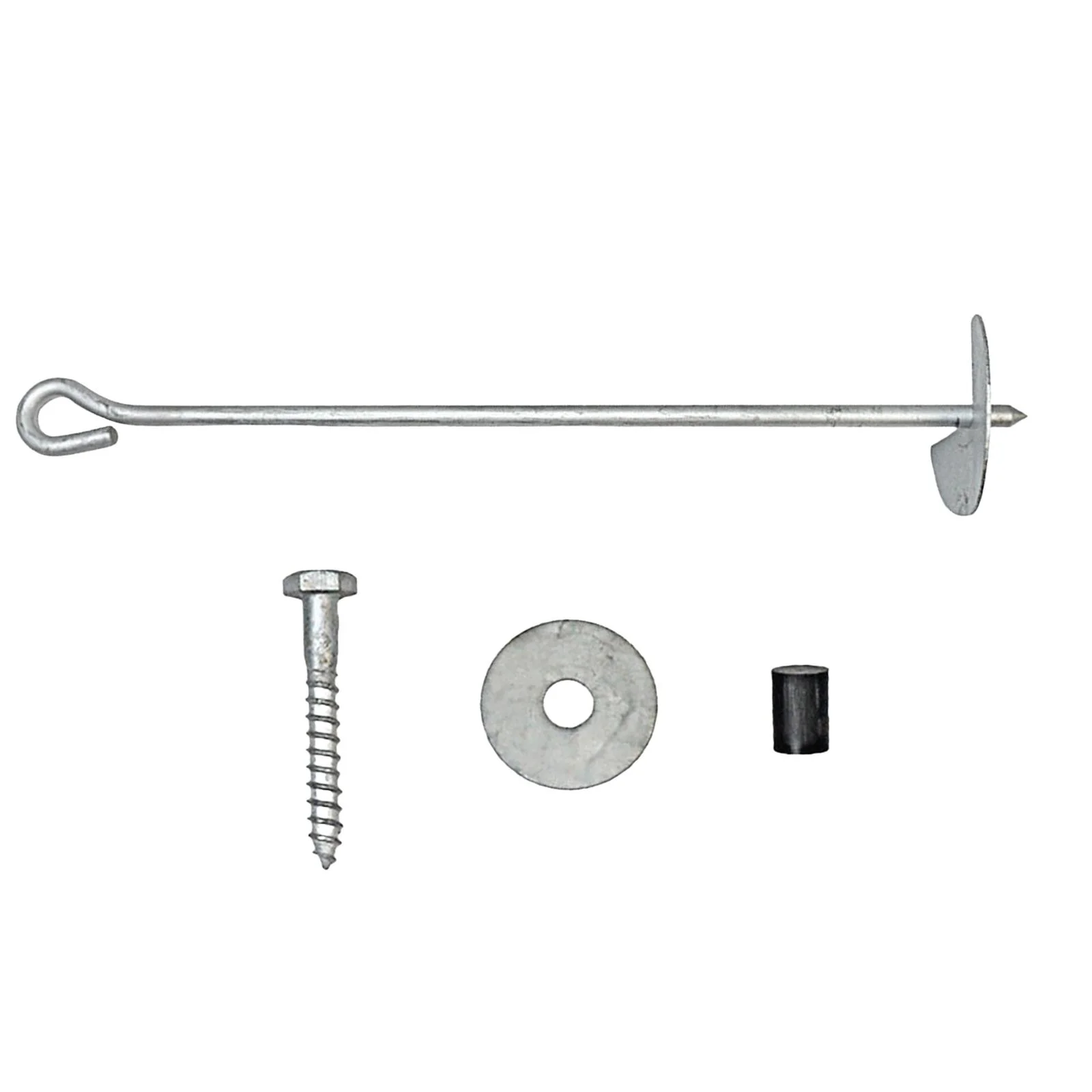 figatia Ground Anchor Tent Stakes Ground Pegs 50cm High Strength Metal Anchor Hook Earth Anchor for Camping Tents, Fences Accessories