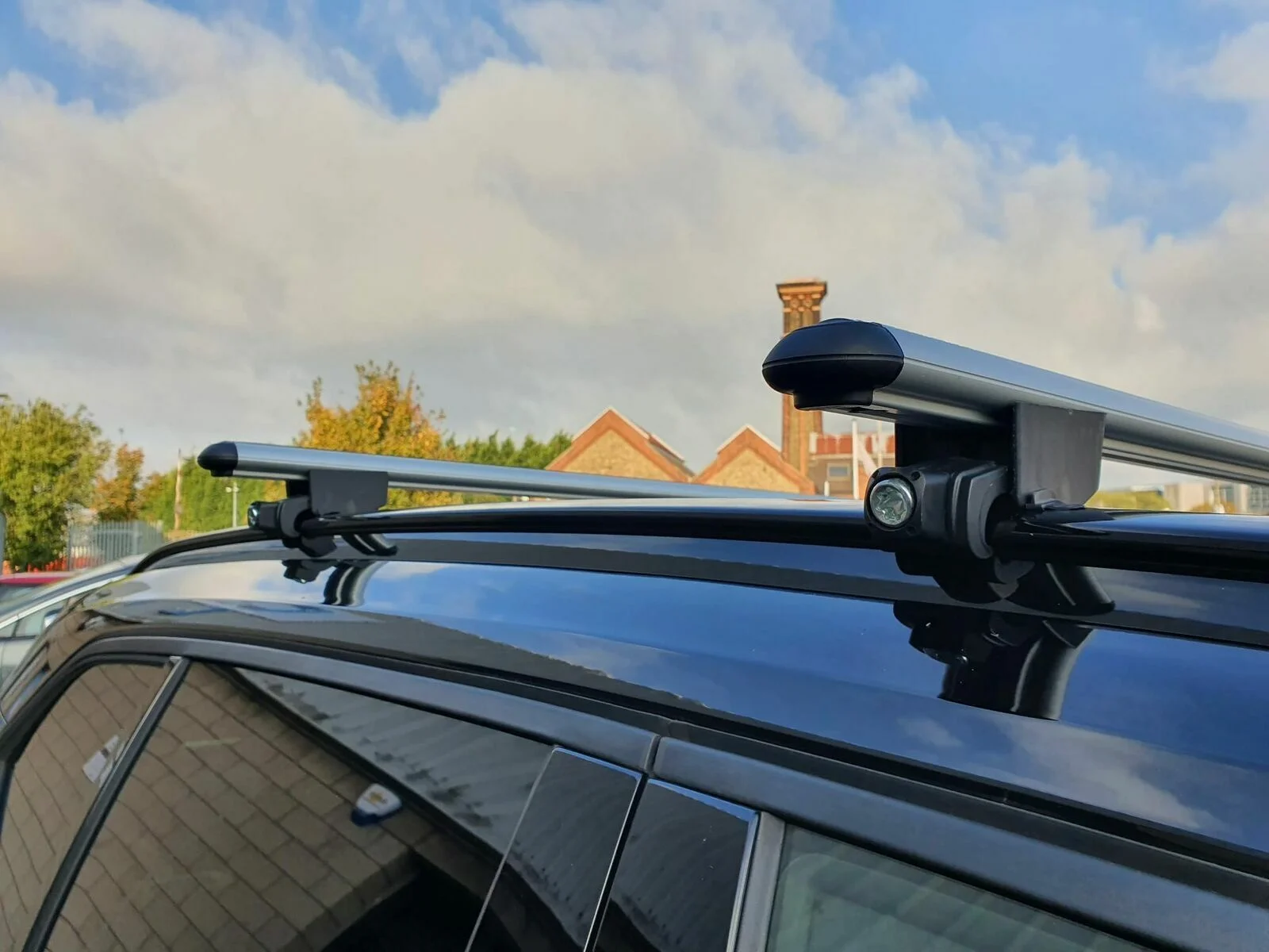 Hyundai Tucson (Tl) 2015-2020 Roof Racks Cross Bars Luggage Carrier Silver Set NEW