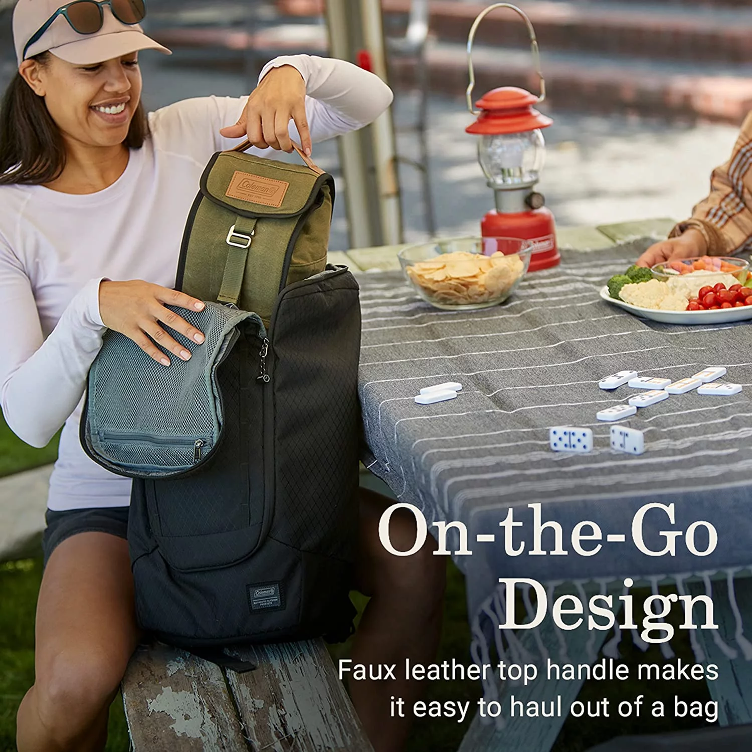 Coleman Banyan Lunch Bag Rolltop Olive - MNA-1136168