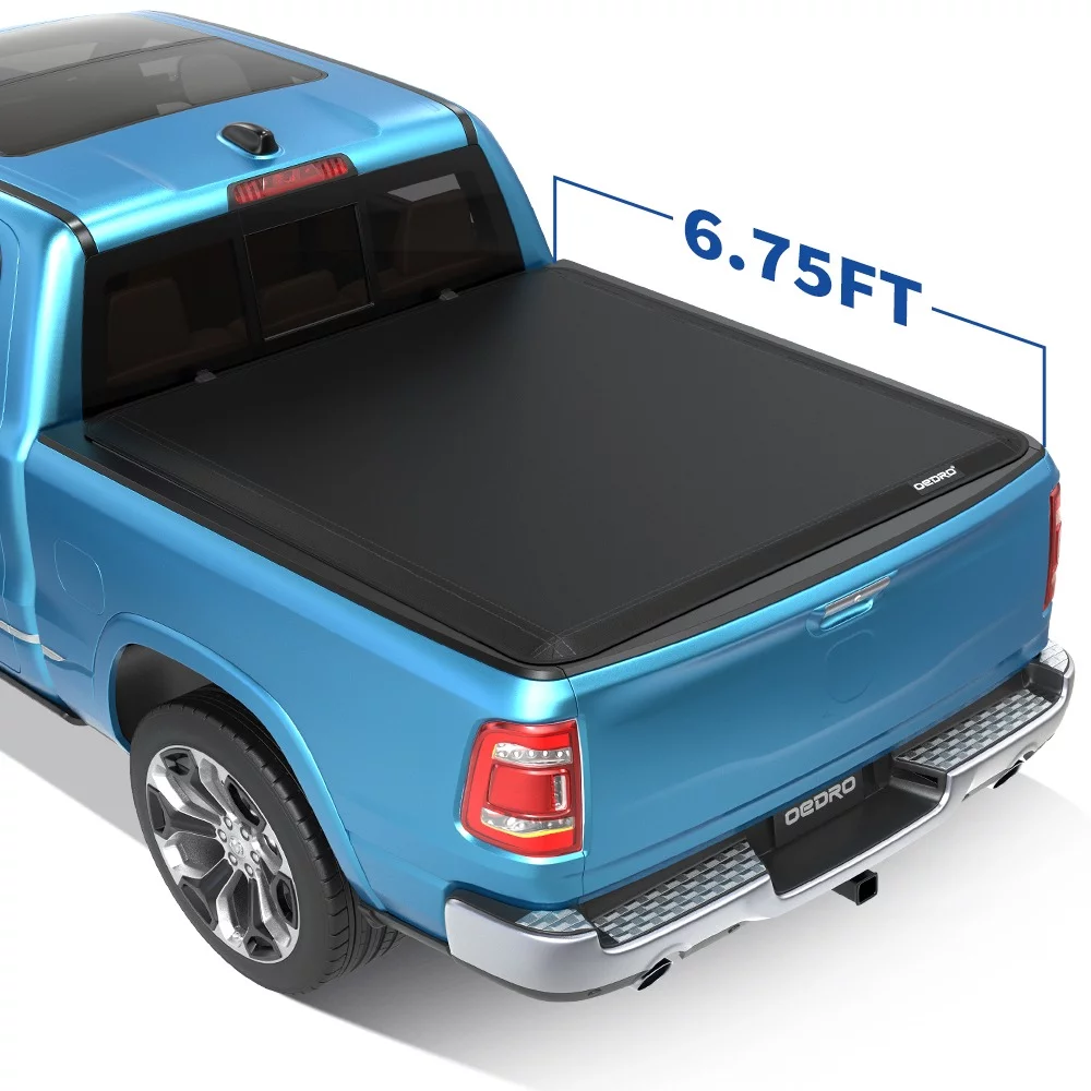 Ledkingdomus 5 ft Soft Tri-Fold Truck Bed Tonneau Cover for 2015-2023 2024 Chevy Colorado/GMC Canyon