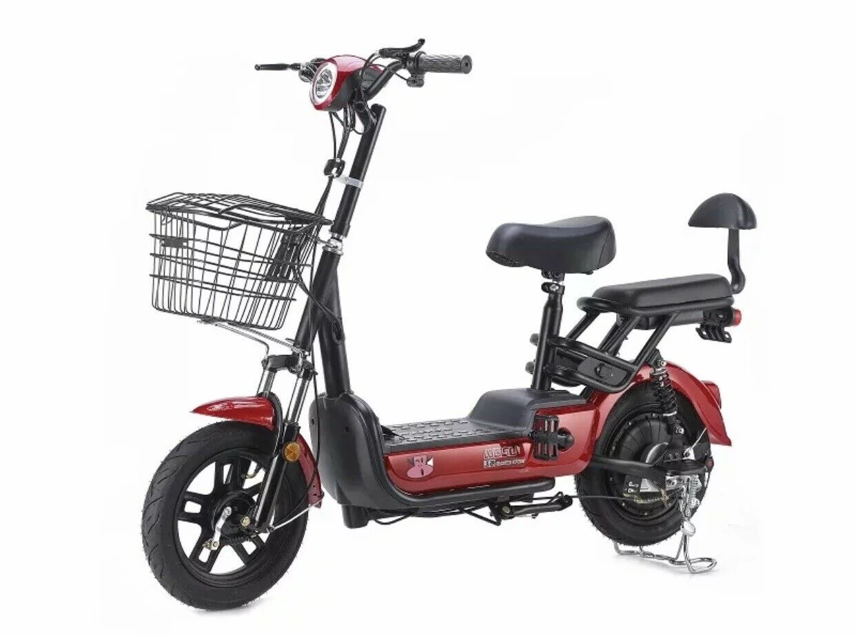 Tiger Jet 500W 48V Electric Scooter With Remote Start, 2 Seats And Detachable Battery Compartment (Updated Version)