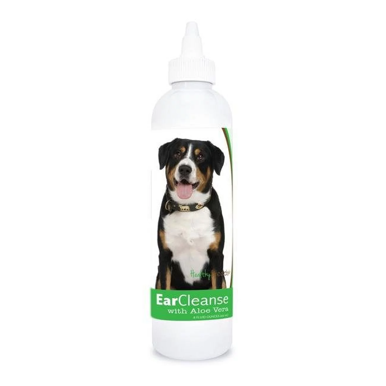 Healthy Breeds 840235197607 8 oz Entlebucher Mountain Dog Ear Cleanse with Aloe Vera Cucumber Melon