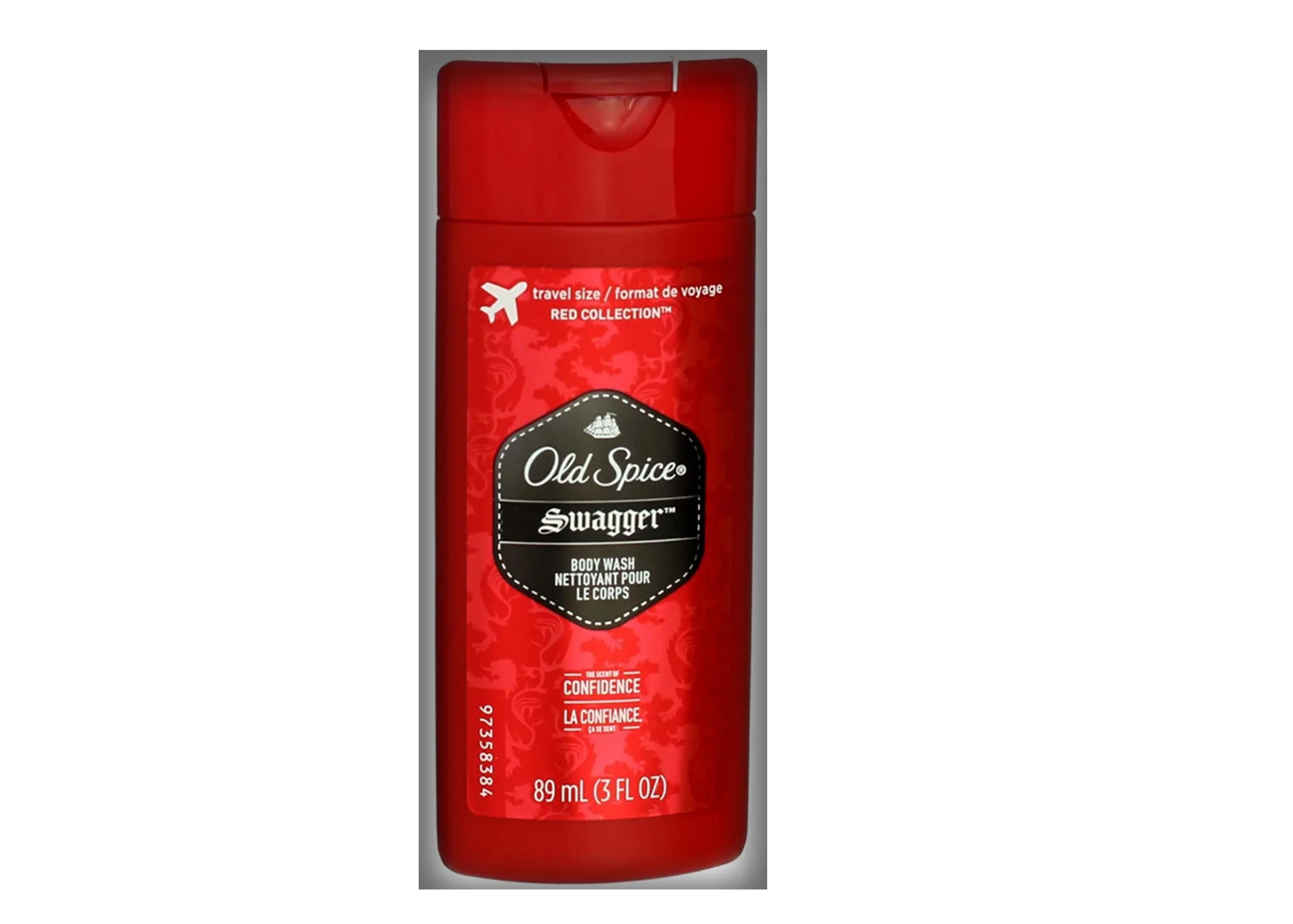 Old Spice Red Zone Swagger Body Wash, Scent of Confidence, 3 fl oz (Pack Of 6)
