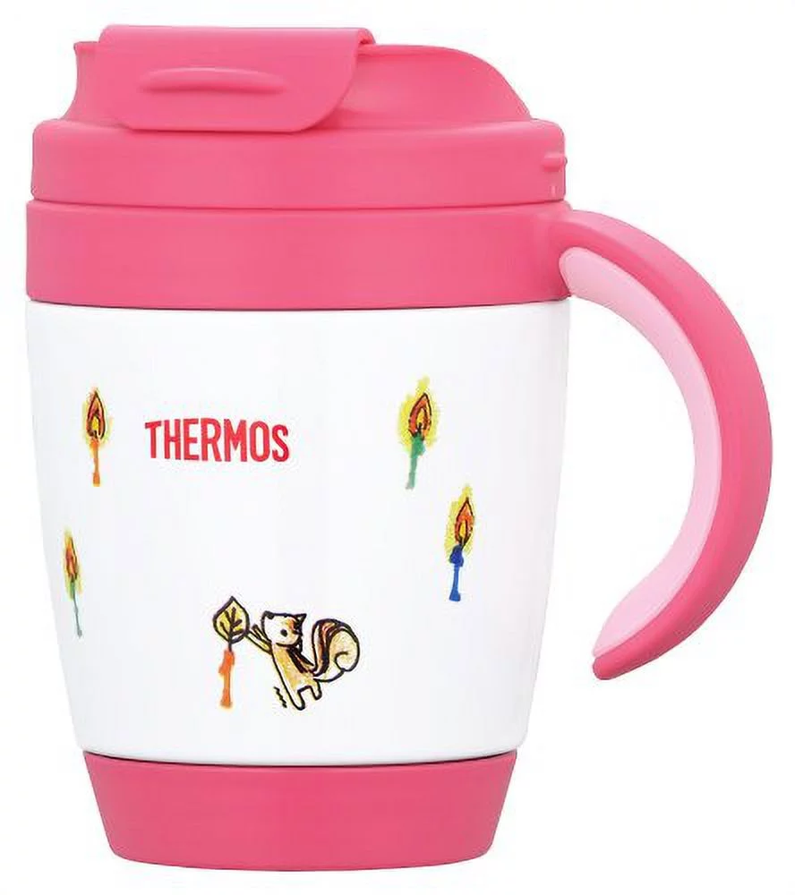 THERMOS Vacuum insulation mug 270ml Squirrel JCV-270 RS// Drinking