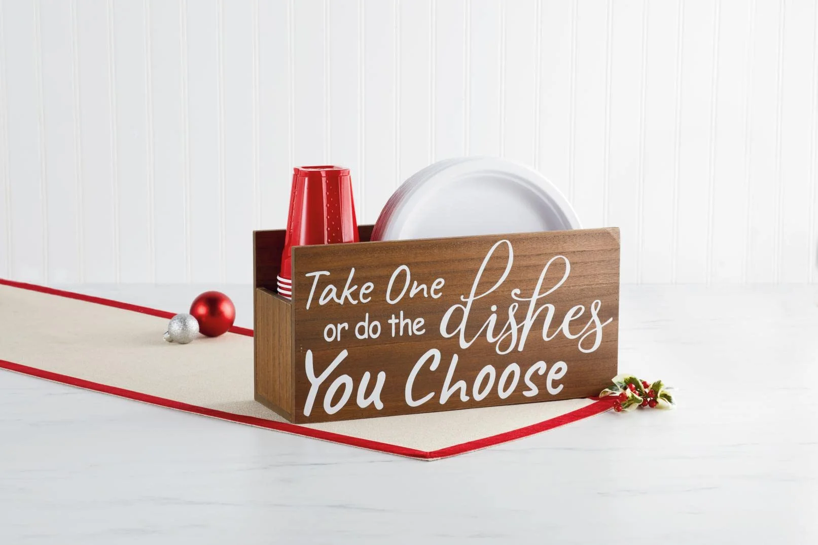 Paper Plate and Cup Holder