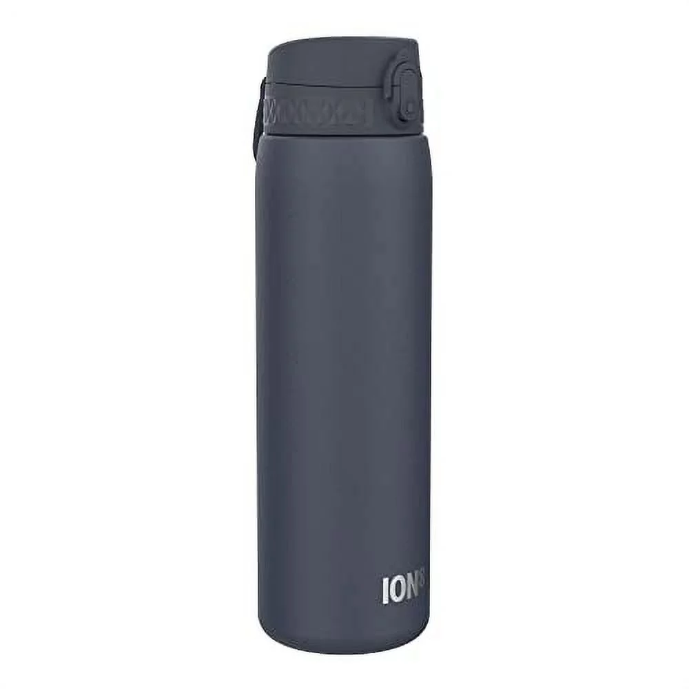 Ion8 Double Wall Stainless Steel Leakproof Water Bottle - 34 oz/1000 ml - Navy