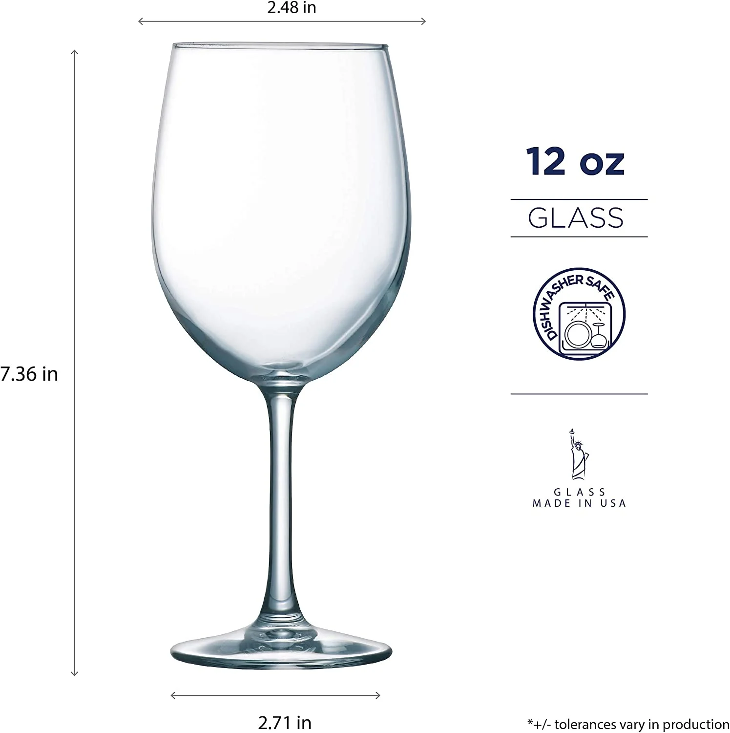 Luminarc 12 Oz. Alto Goblet - 4 Pc Set