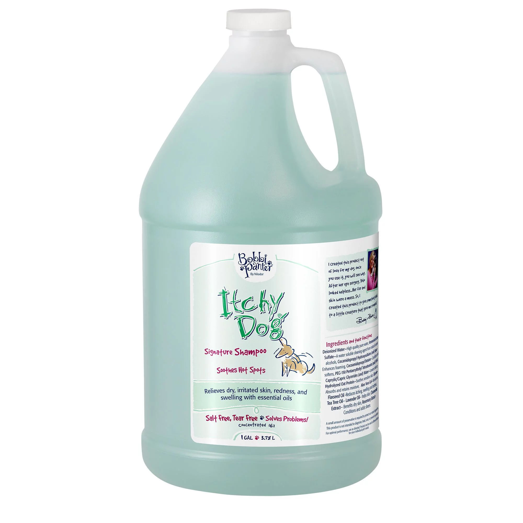 Bobbi Panter Itchy Dog Signature For Dogs, 1 gal bottle