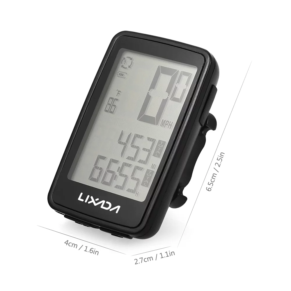 Lixada Bike Speedometer,Computer Usb Computer With Bike Computer Usb Water-proof Computer Qisuo Eryue Jinmie Cadence Usb Reable Wireless Bicle
