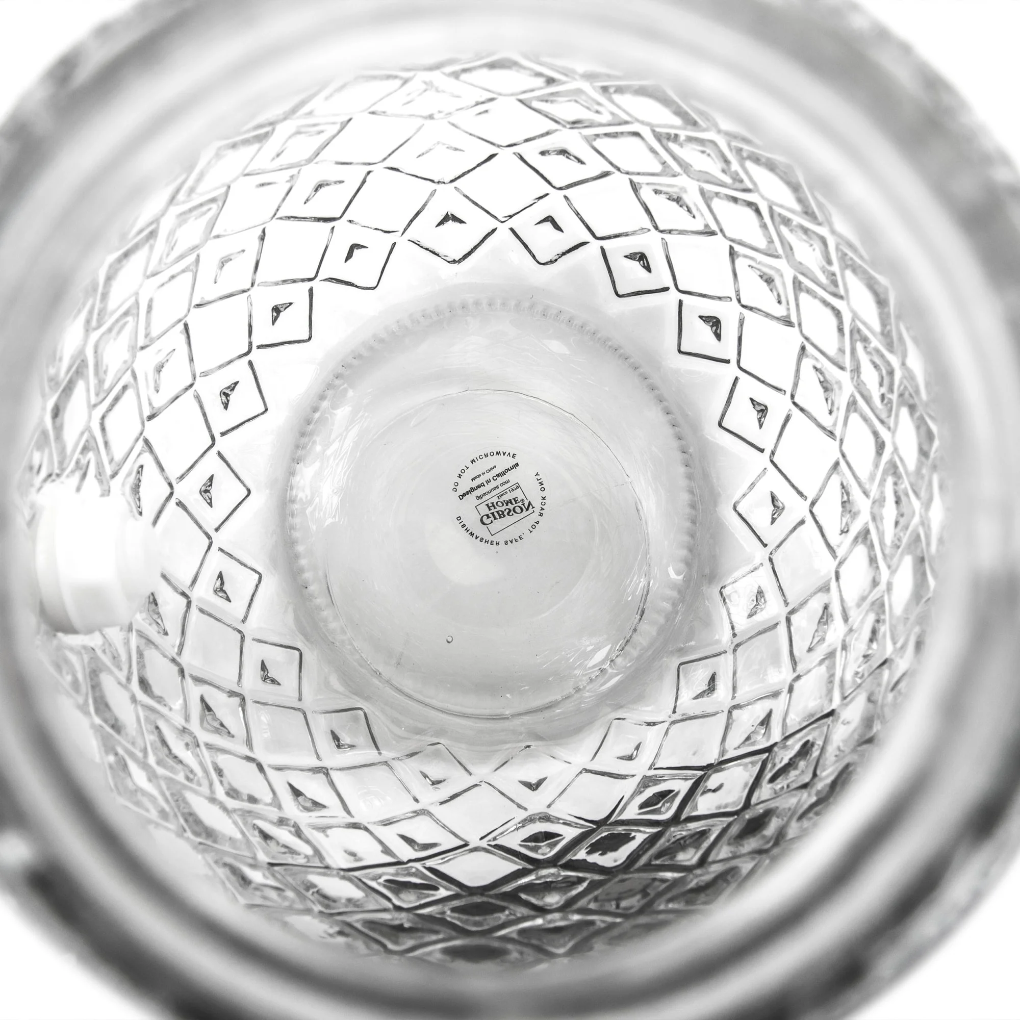 Gibson Home 1.2 Gallon Pineapple Clear Glass Drink Dispenser