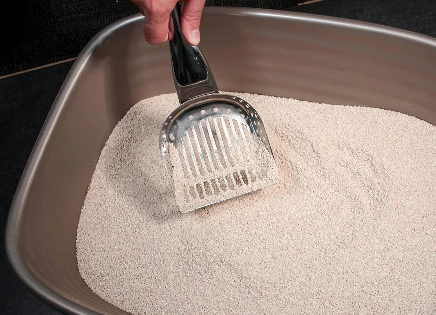 RSVP Endurance Stainless Steel Kitty Litter Scoop