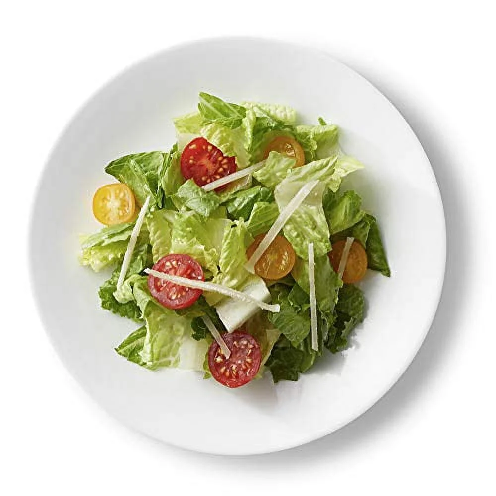 Corelle Winter Frost White Lunch Plates Set (8-1/2-Inch, 6-Pieces, White)