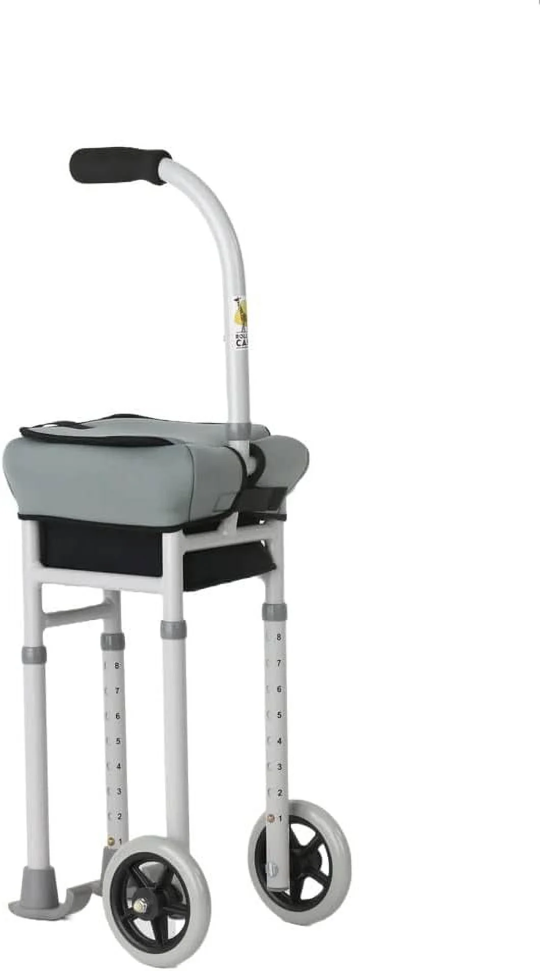 Rolling Cane - The Cane That Rolls ! - specifically Designed to Easily Roll Over Small Flooring Transitions to Avoid Needing to Pick It Up with Each Step