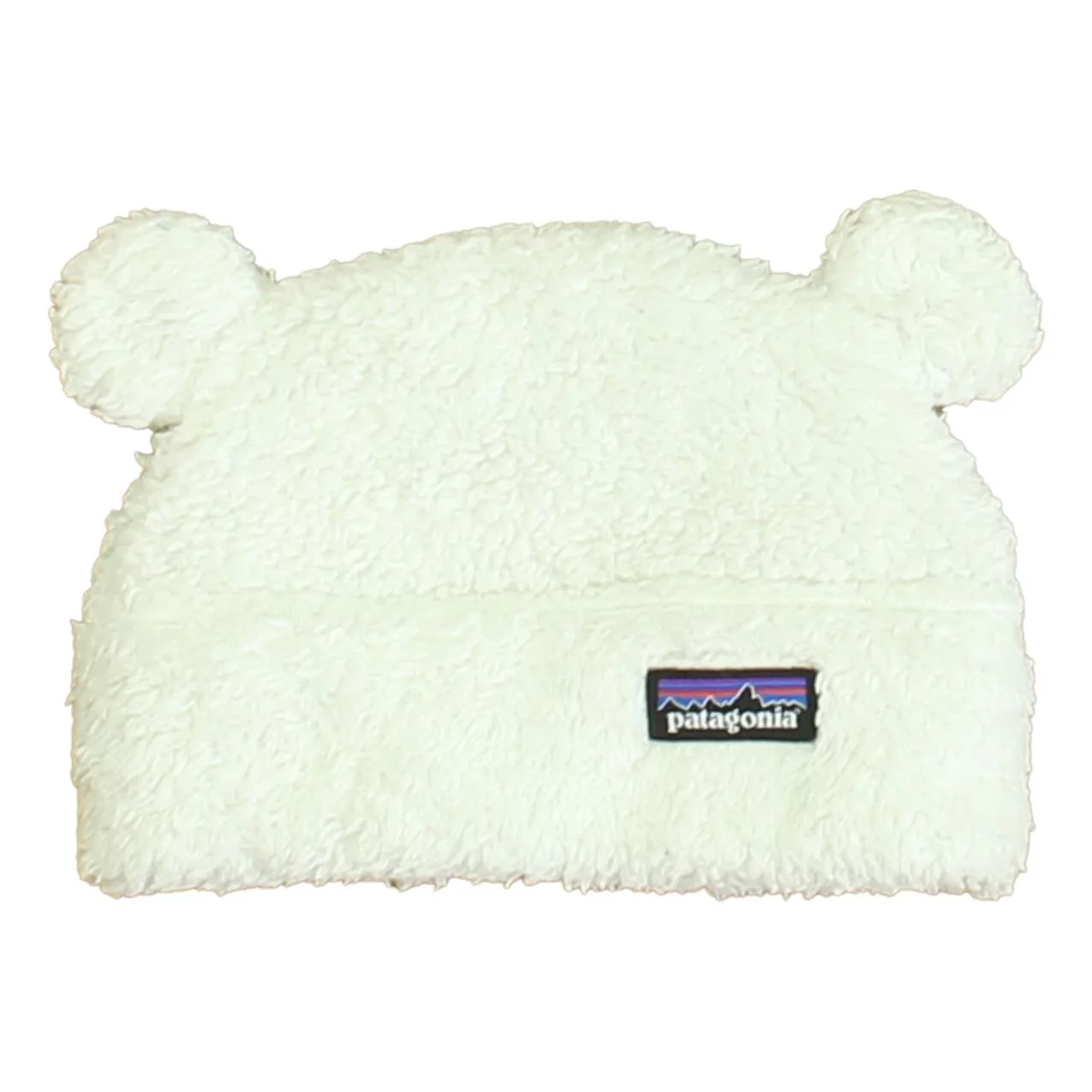 Pre-owned Patagonia Unisex White Winter Hat size: 3 Months