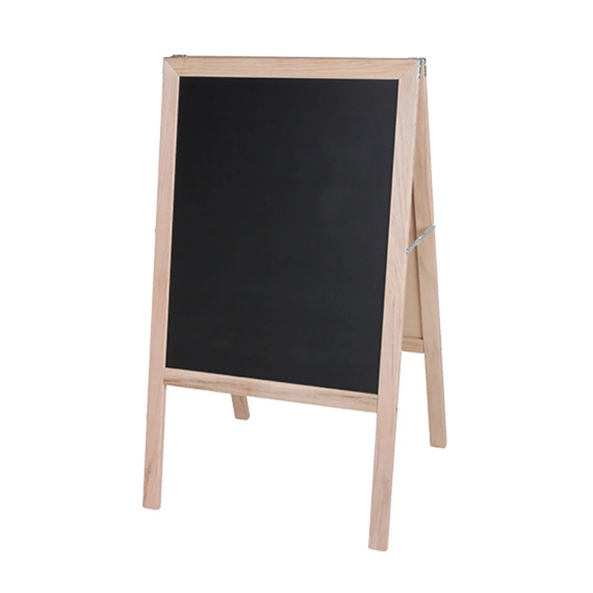 Marquee Easel (Natural Hardwood) Black Dry-Erase Board