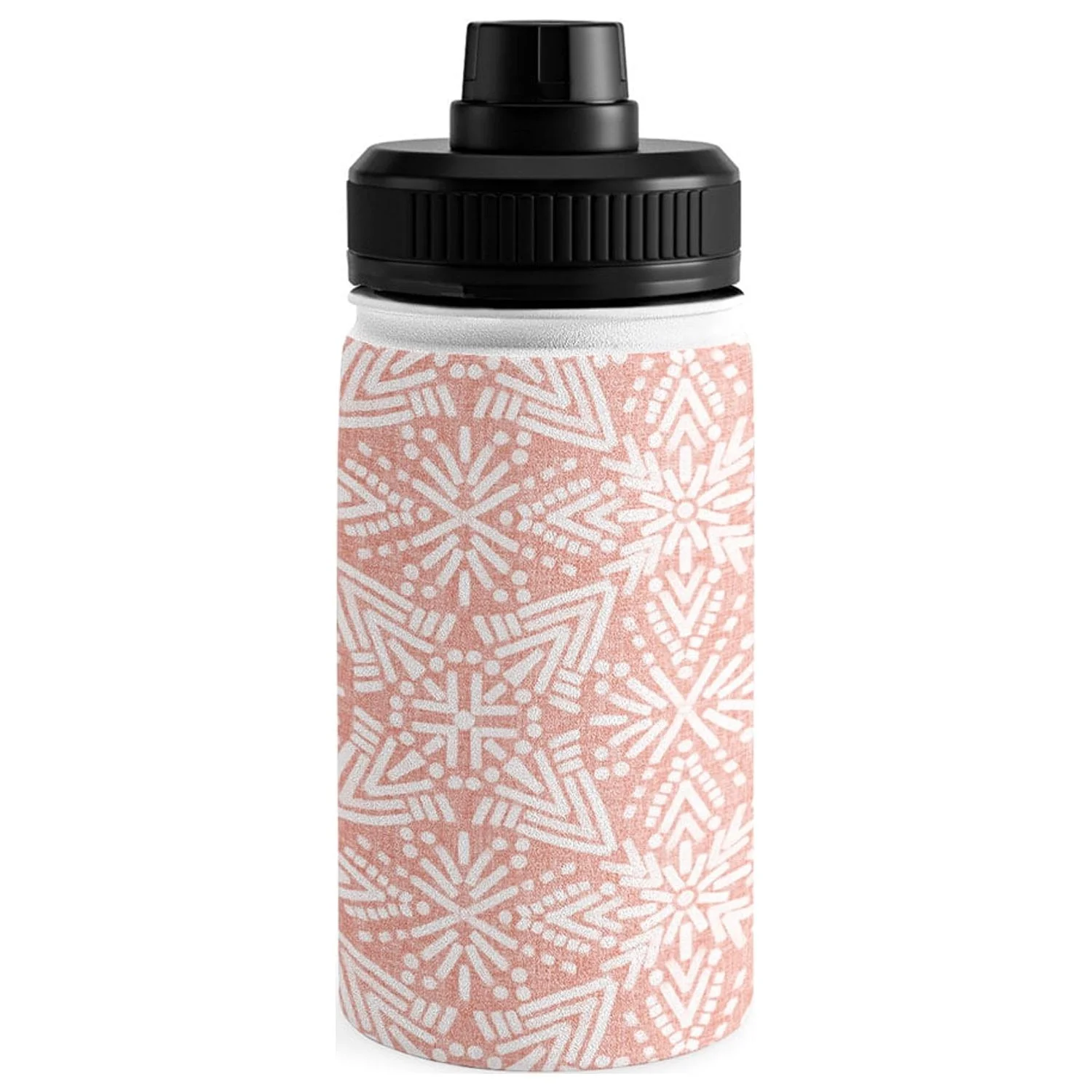 Society6 Schatzi Brown Boho Mesa 1 Pink Water Bottle 12 oz