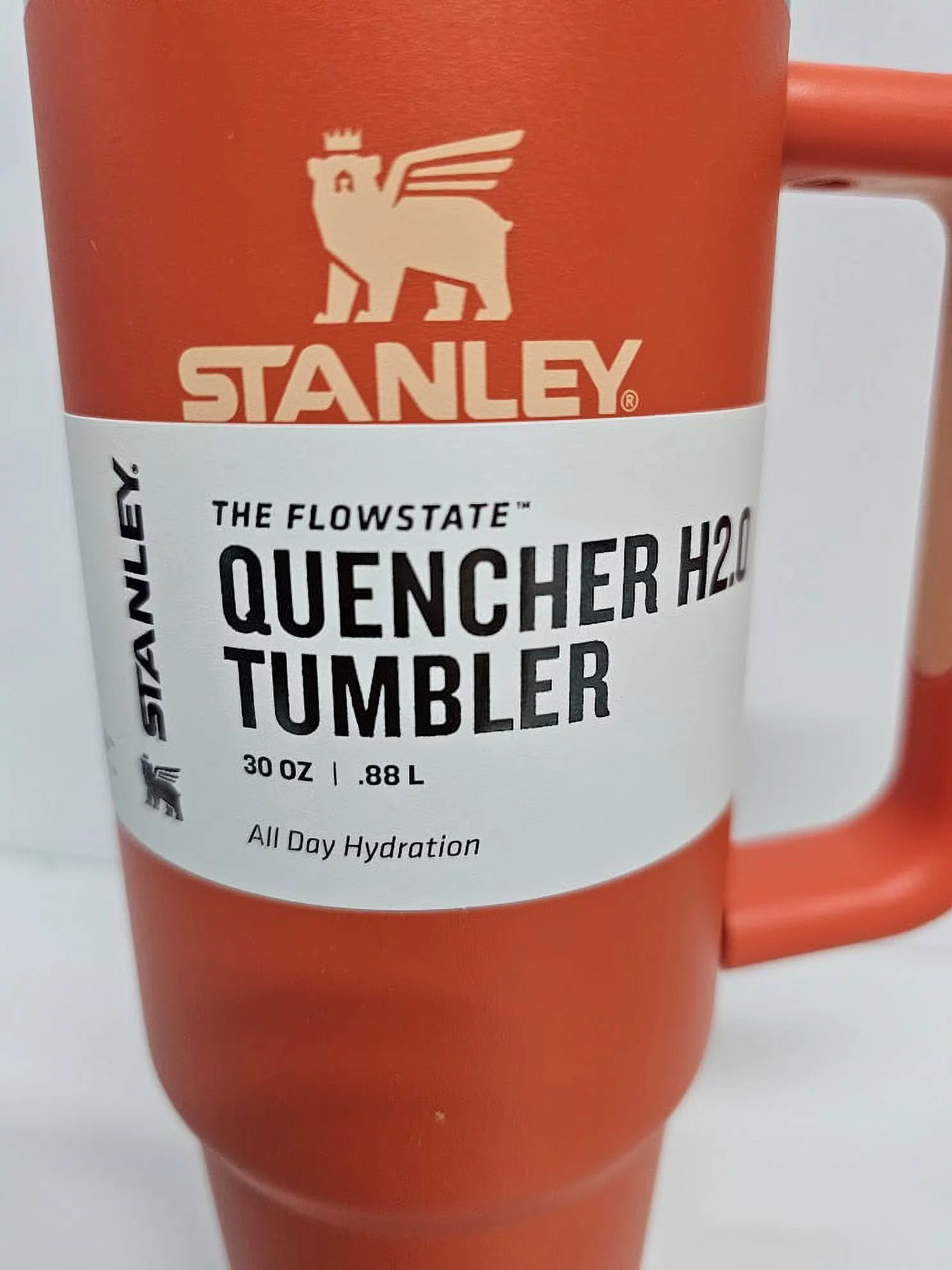 Stanley Quencher H2.0 FlowState Tumbler - 30 fl. oz. -Tigerlily