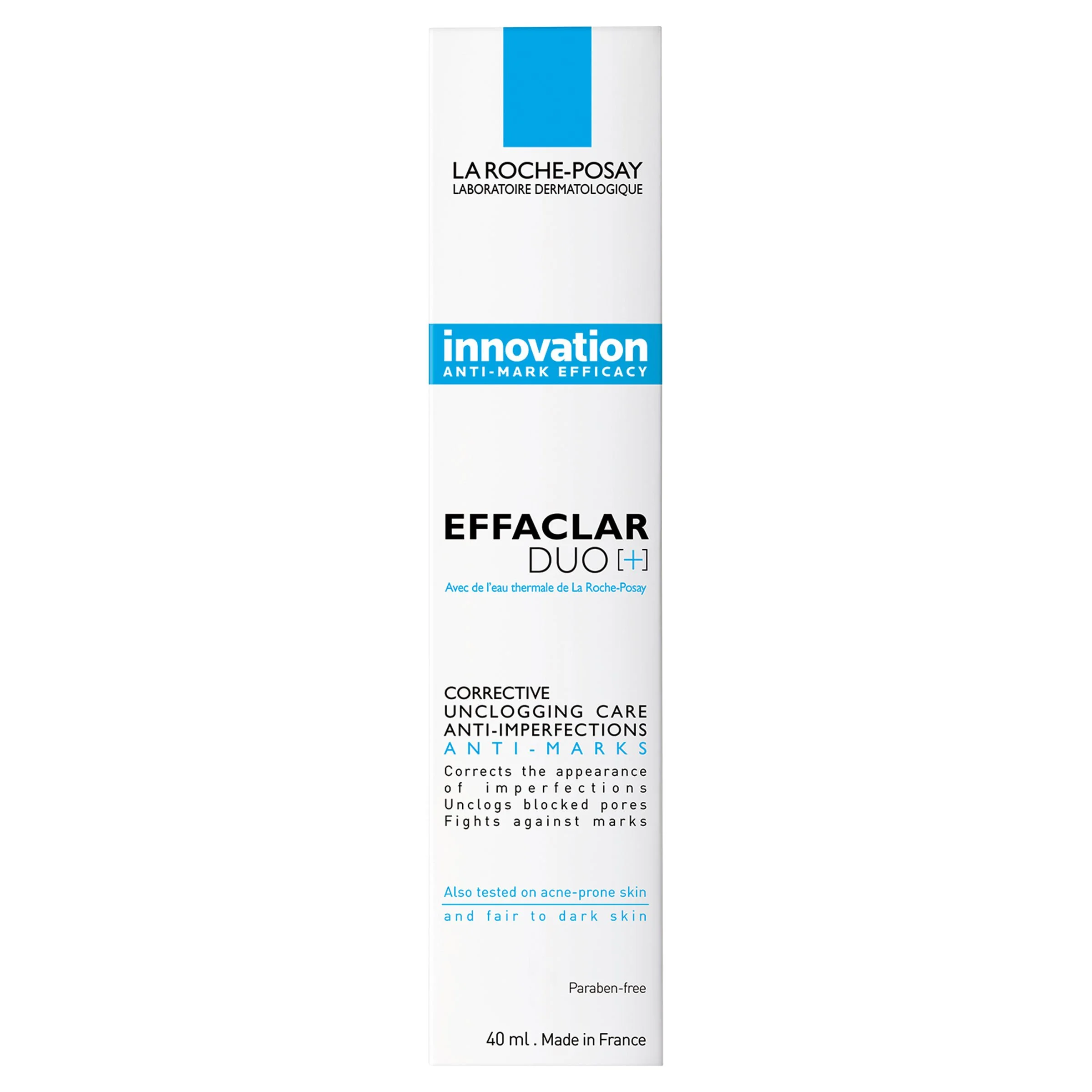 La Roche-Posay Effaclare Duo+ Corrective Unclogging Care Anti Imperfections Anti-Marks, 40 ml
