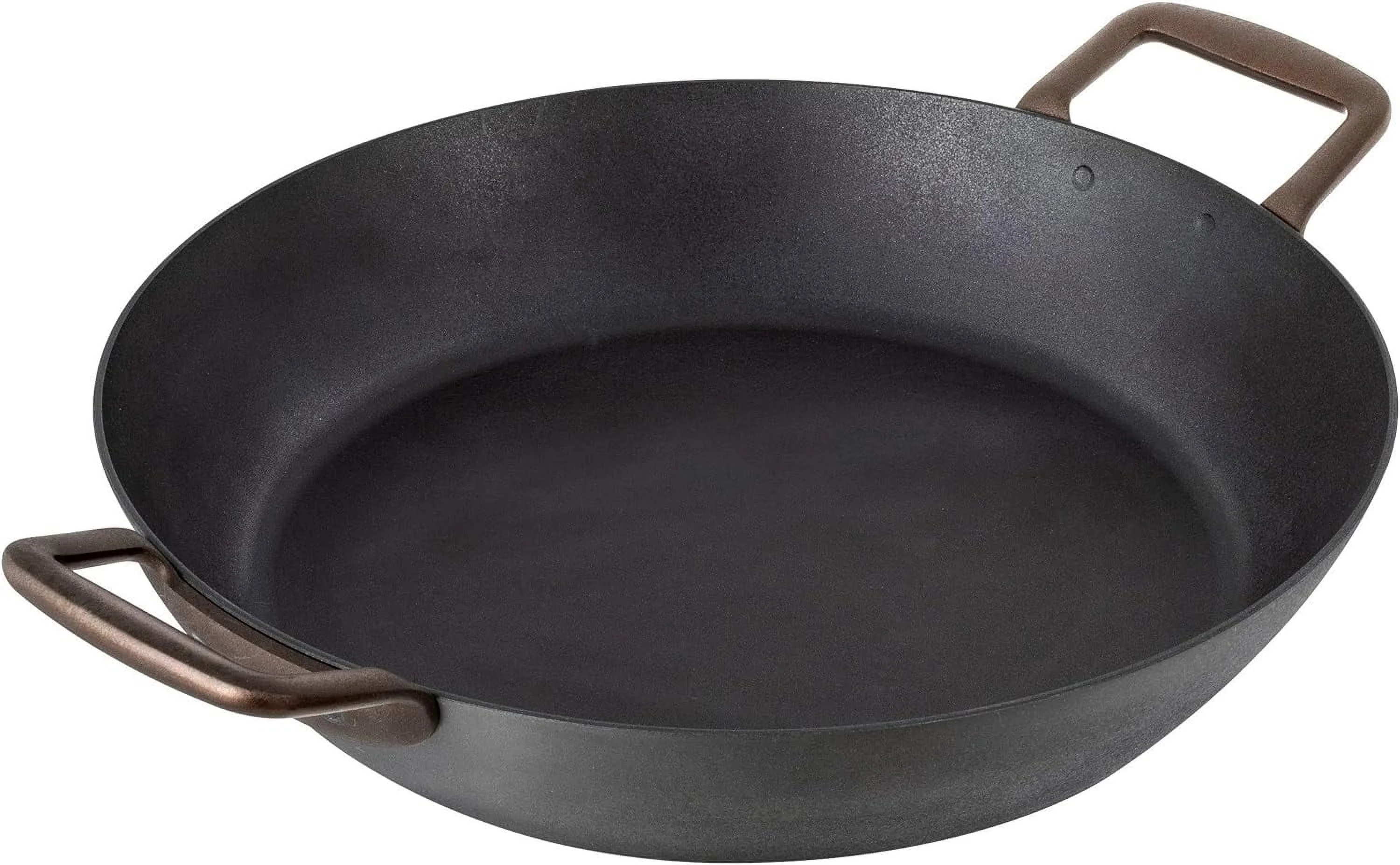 1 1 Frying Pan Iron with Side Handles 12.5