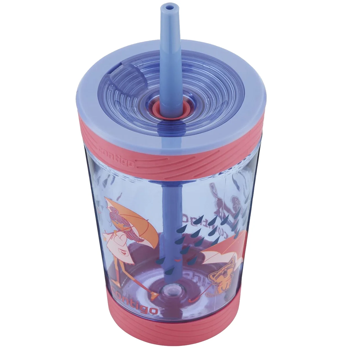 Contigo Kids Spill-Proof Tumbler with Straw Wink, 14 fl oz.