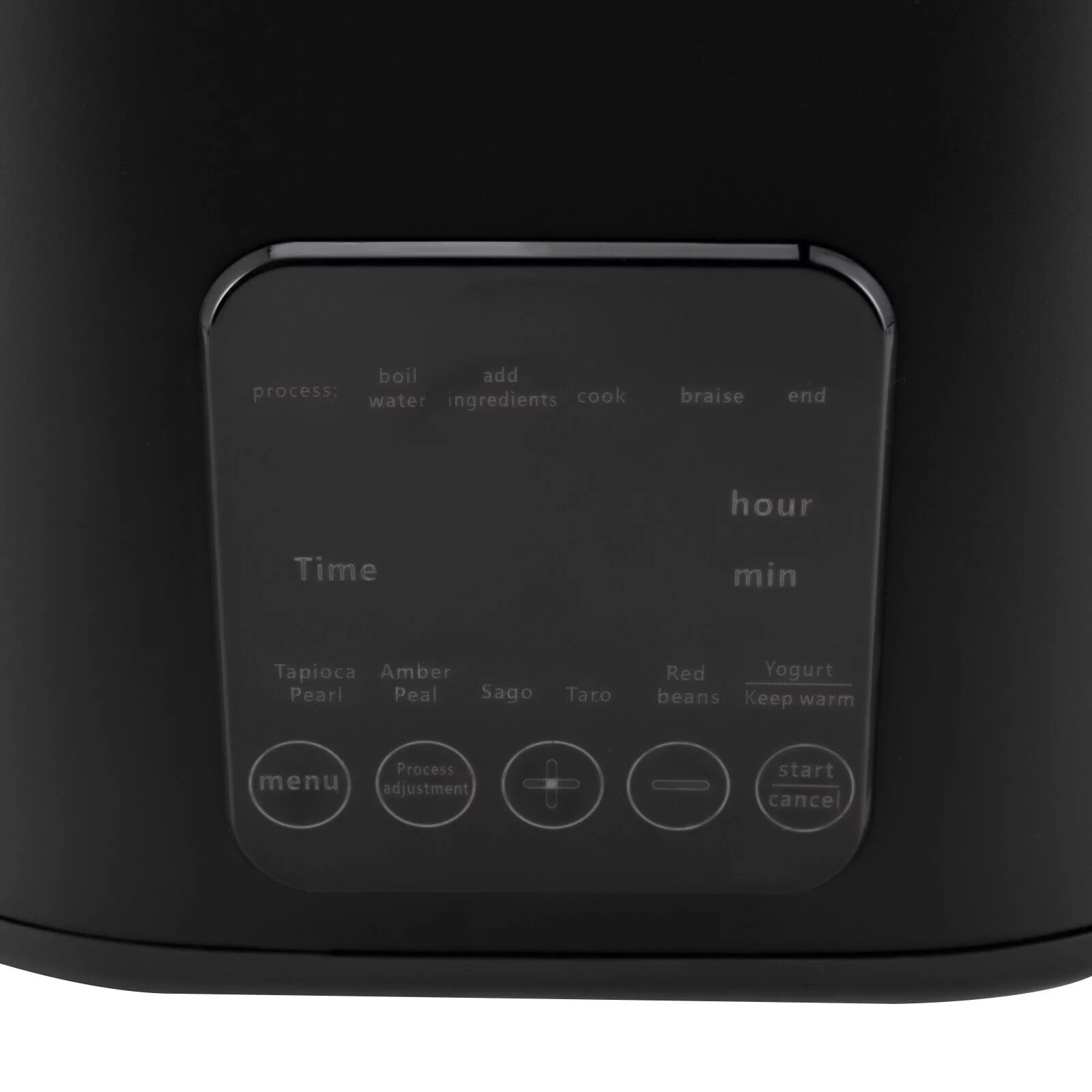 ZhdnBhnos 9L/2.38Gal Commercial Boba Cooker Pot 1350W 110V Automatic Pearl Tapioca Cooker with Touchscreen Bubble Tea Milk Tea Maker