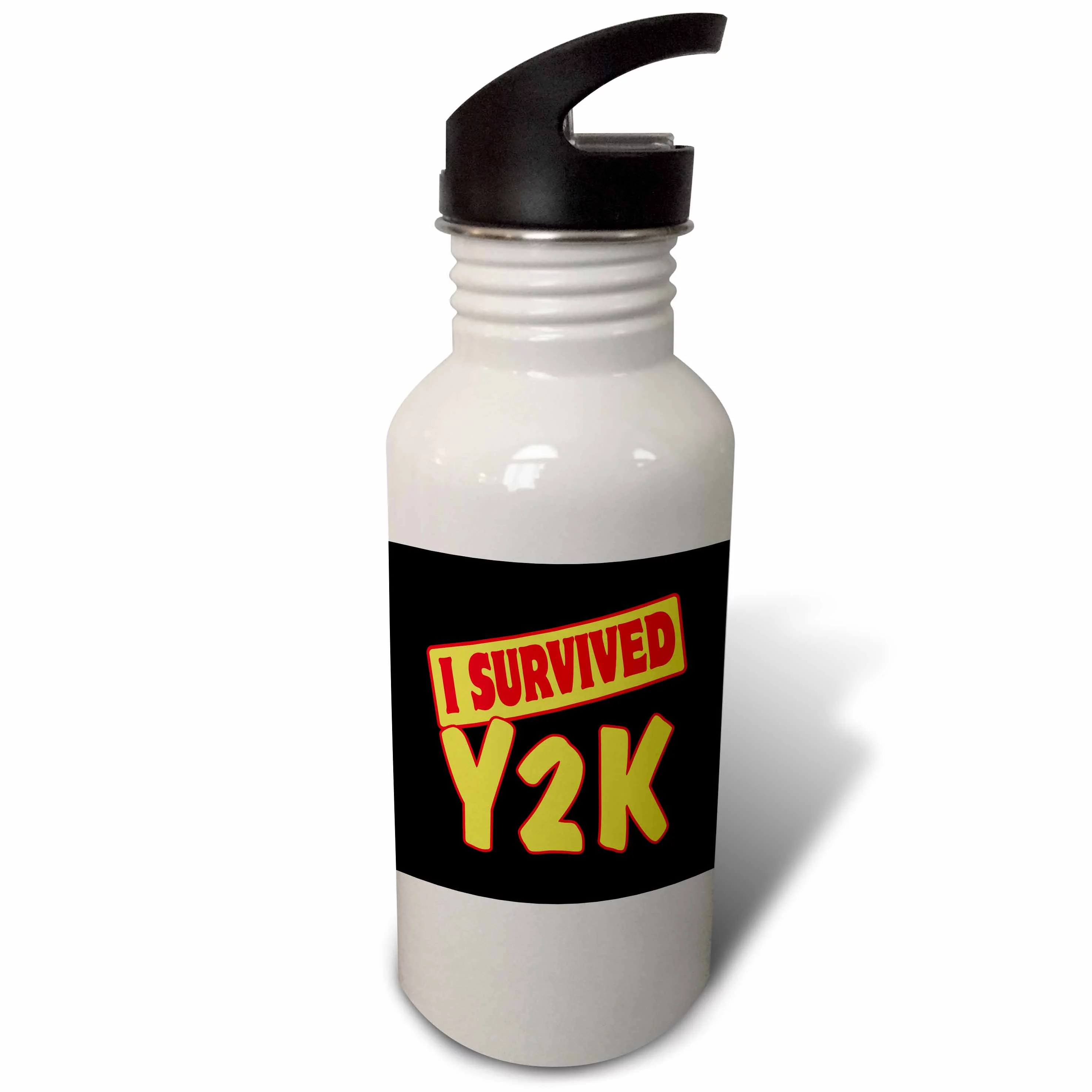 I Survived Y2k Survial Pride And Humor Design 21 oz Sports Water Bottle wb-118483-1