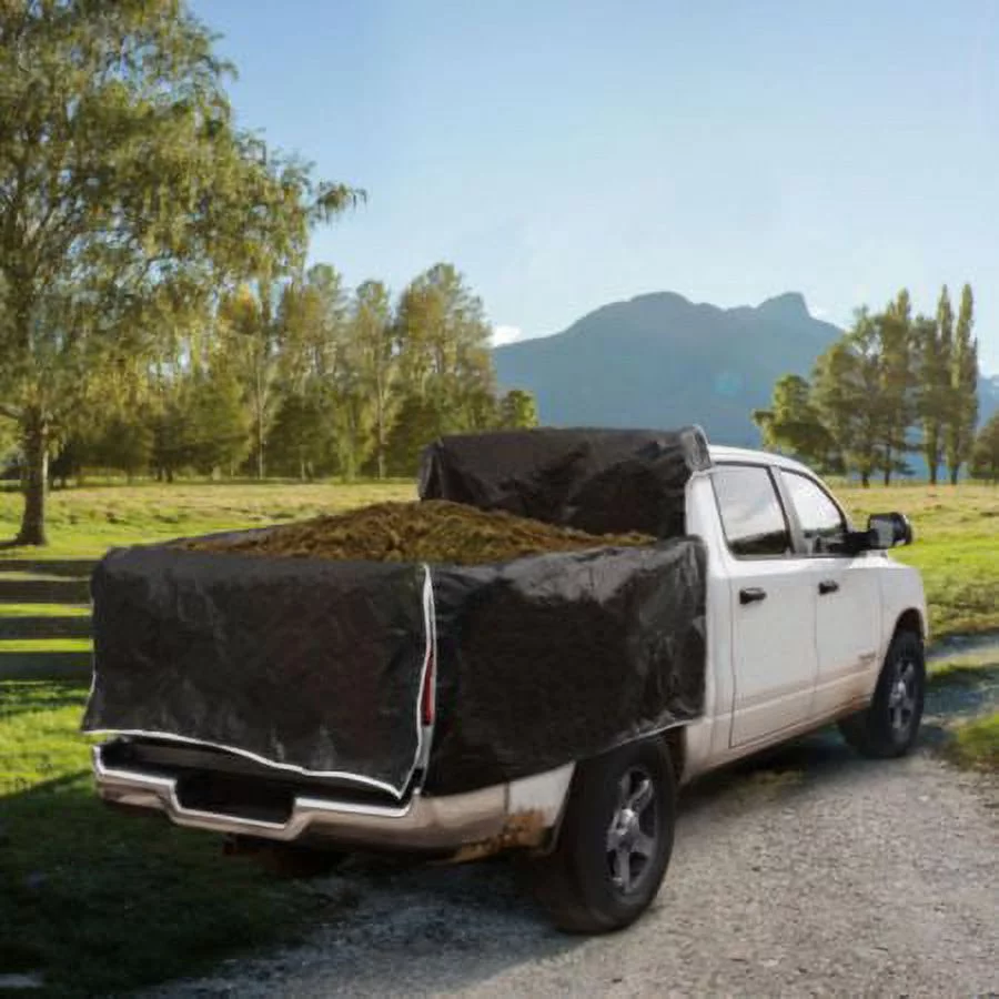 Autocraft Truck Cargo Liner, Black Tarp, 1PC, UV/Water Resistant, Fits 58
