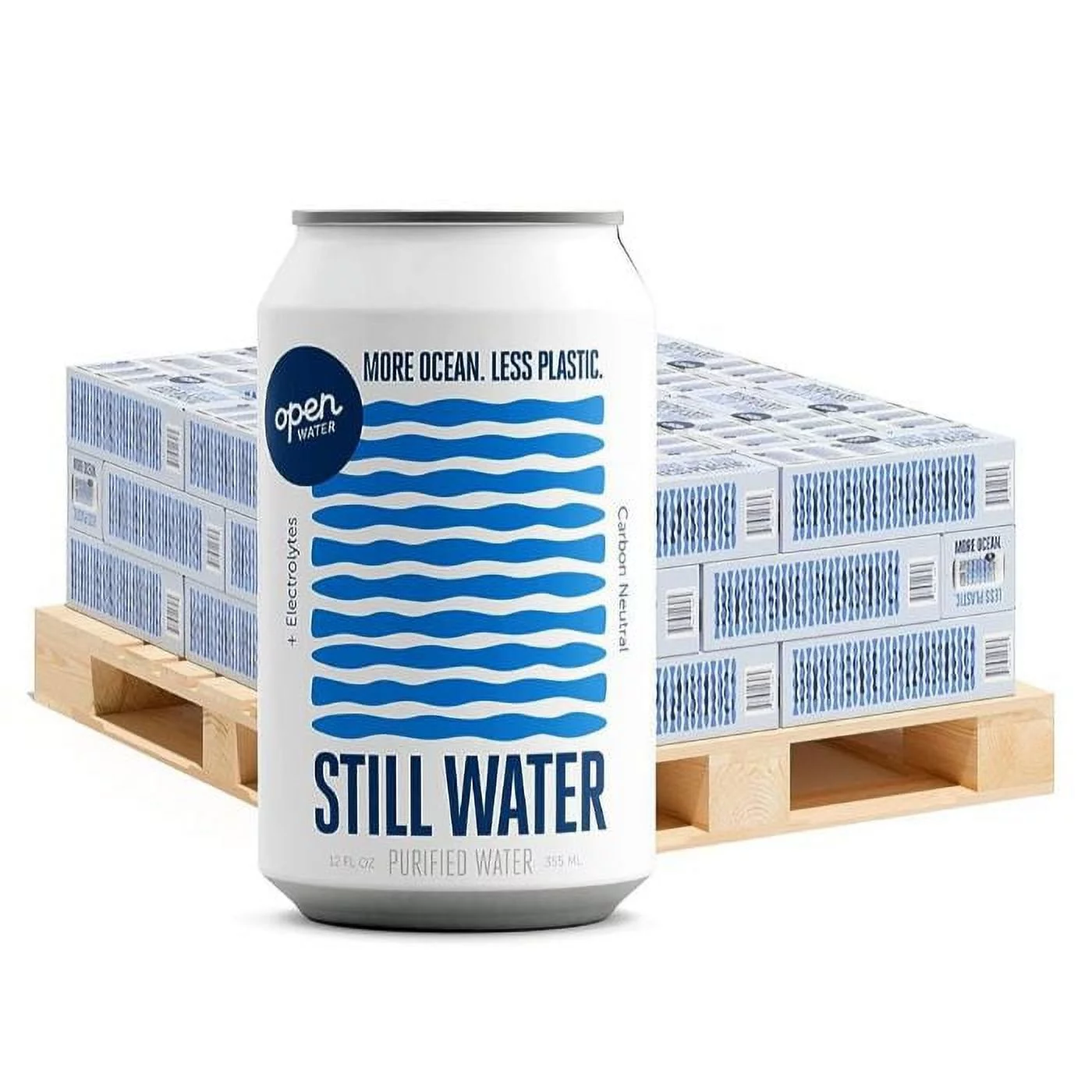 OPEN WATER WATER STILL PURIFIED 12 FO - Pack of 12