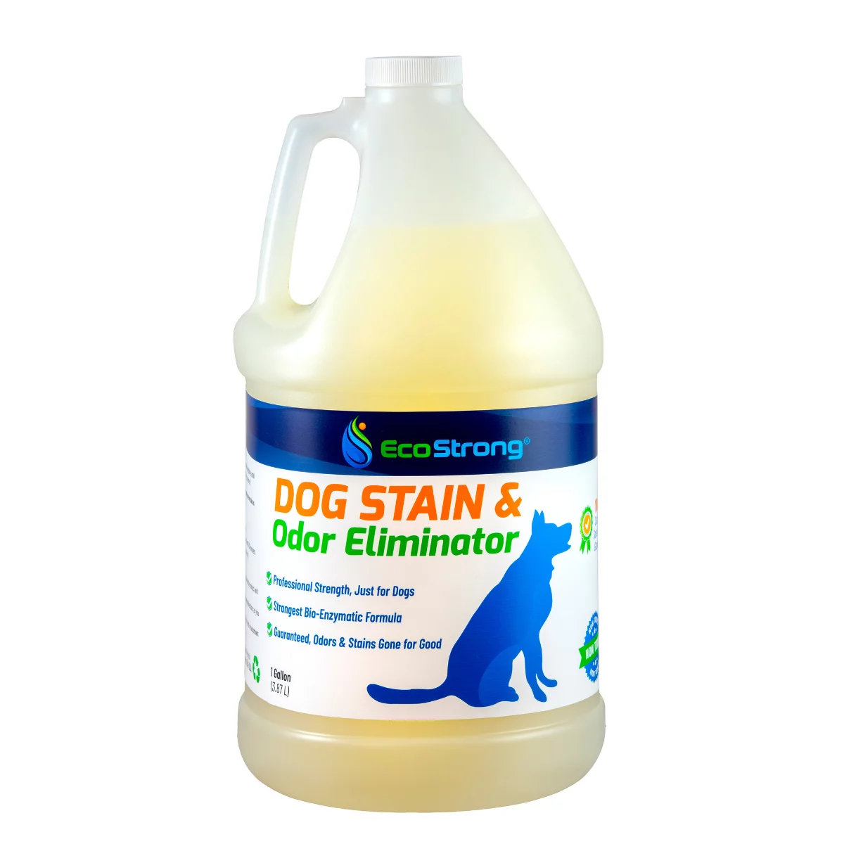 Dog Stain & Odor Eliminator: Bioactive Solution for Carpet, Furniture, Kennels and More (128 oz)