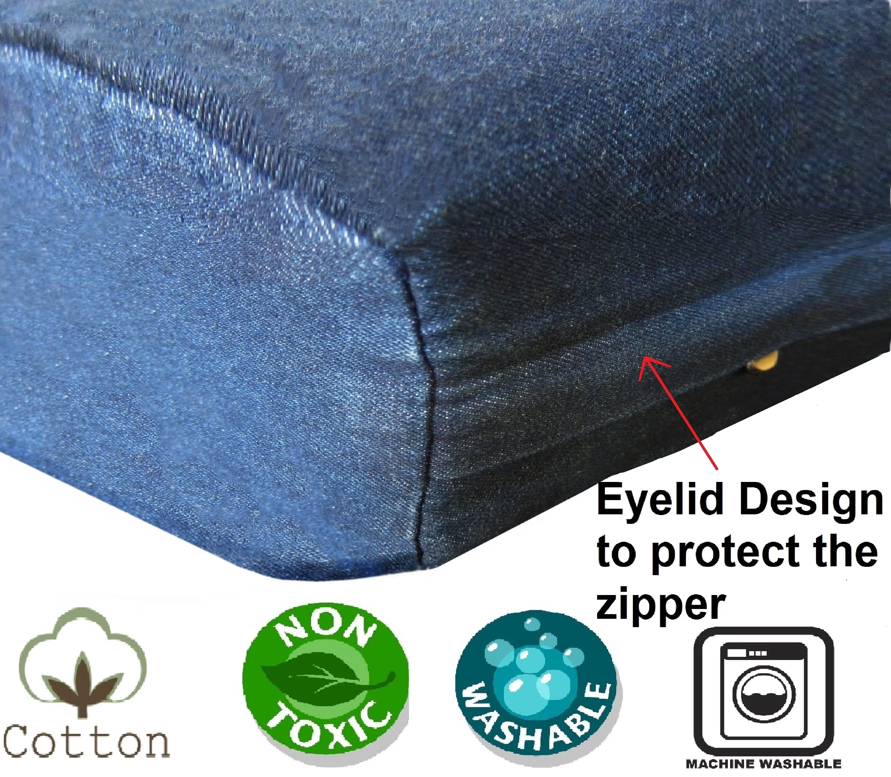 Dogbed4less Shredded Memory Foam 47