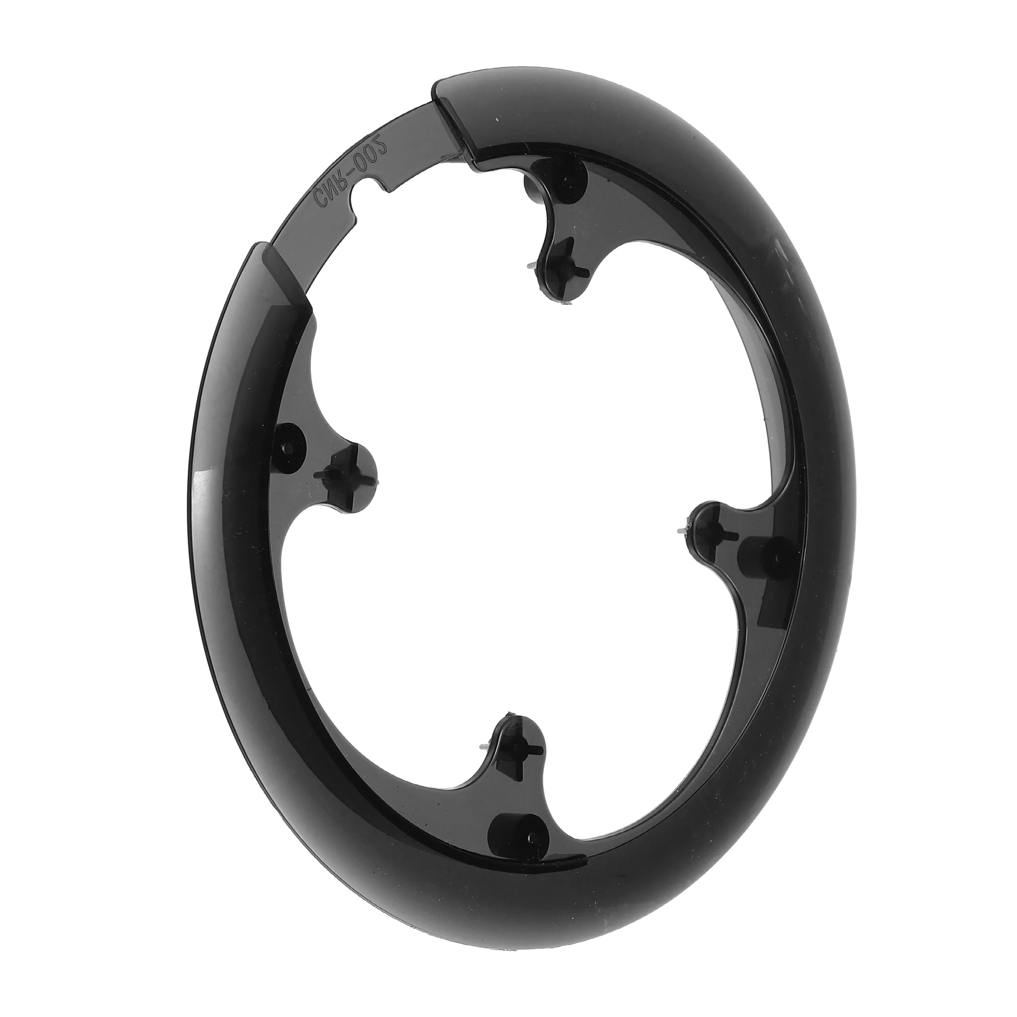 Unique Bargains 2 Pcs 42 44 Teeth 7.4cm 9.5-10.5cm Bicycle Bike Crankset Chain Wheel Cover Protection Chain Wheel Protective Cover Black