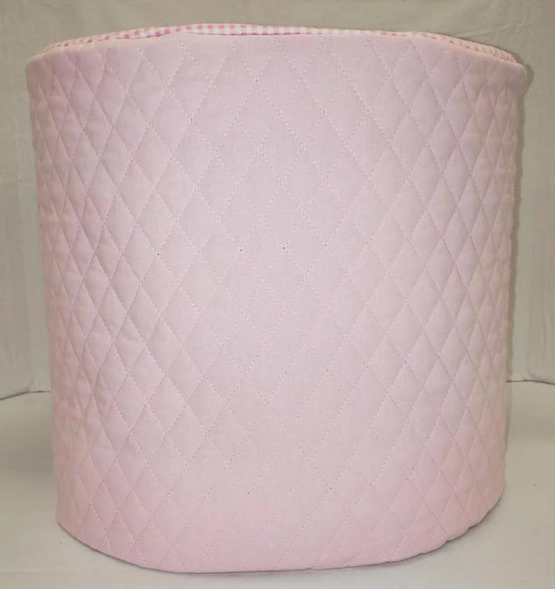 Pink & White Checked Gingham Cover Compatible for Instant Pot Pressure Cooker by Penny's Needful Things (Pink, 3 Quart)