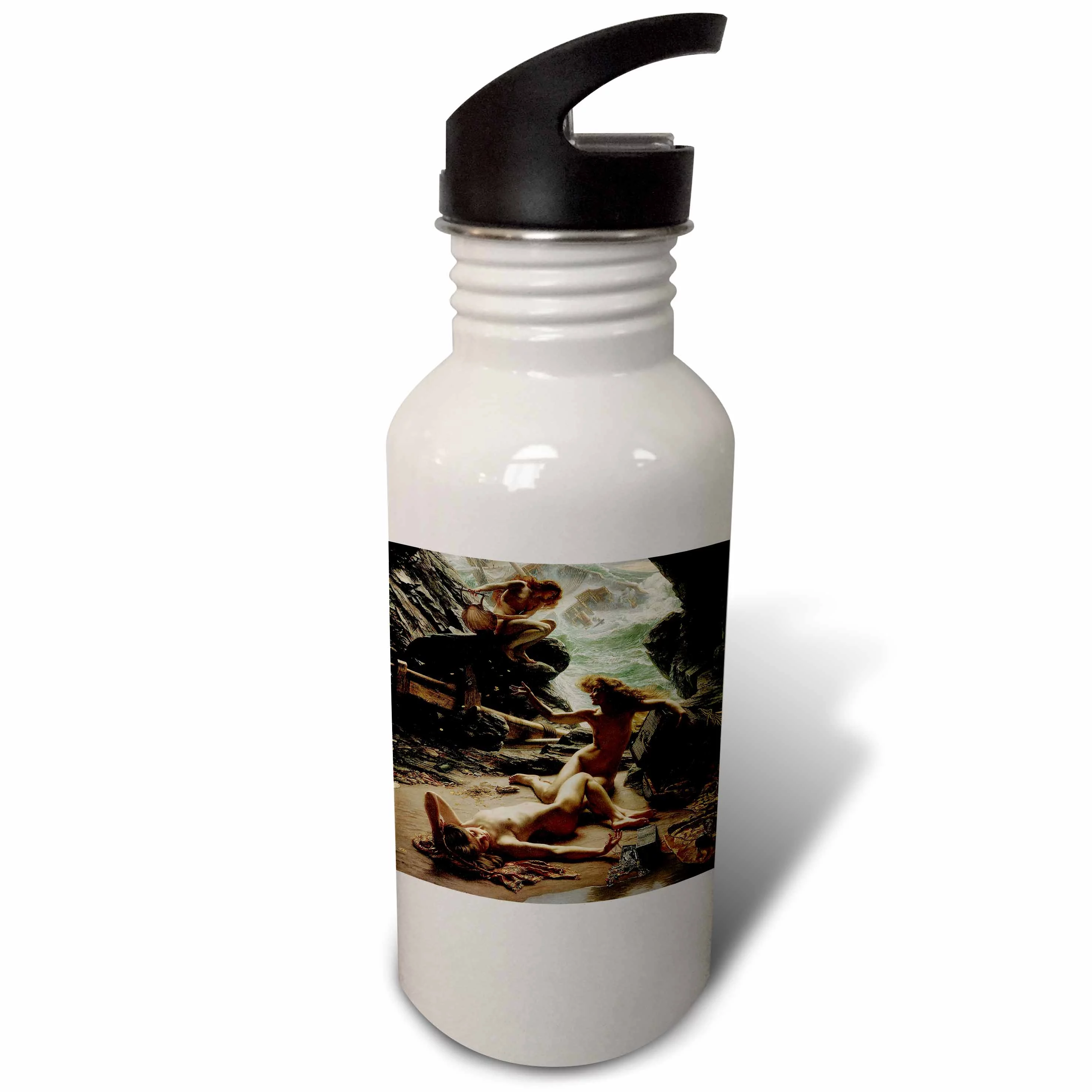 The Cave of the Storm Nymphs by Edward Poynter 21 oz Sports Water Bottle wb-127278-1