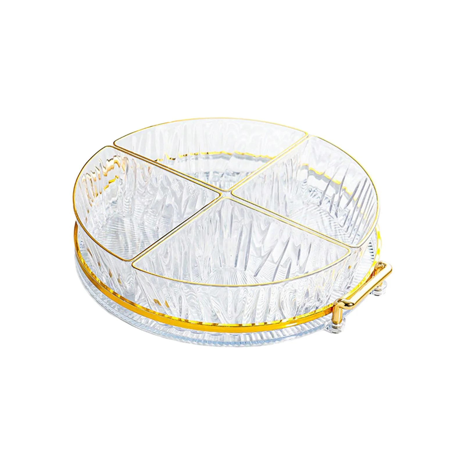 perfk Divided Serving Dishes Serving Bowls for Party Dinner Table Snacks