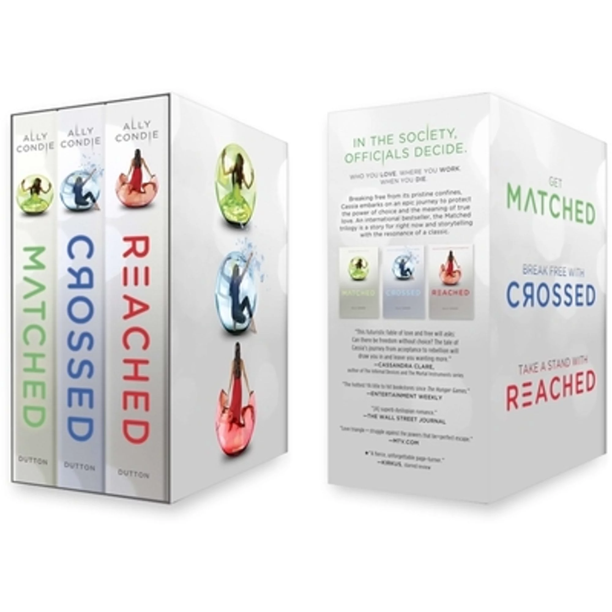 Pre-Owned Matched Trilogy Box Set: Matched/Crossed/Reached (Hardcover 9780525426264) by Ally Condie