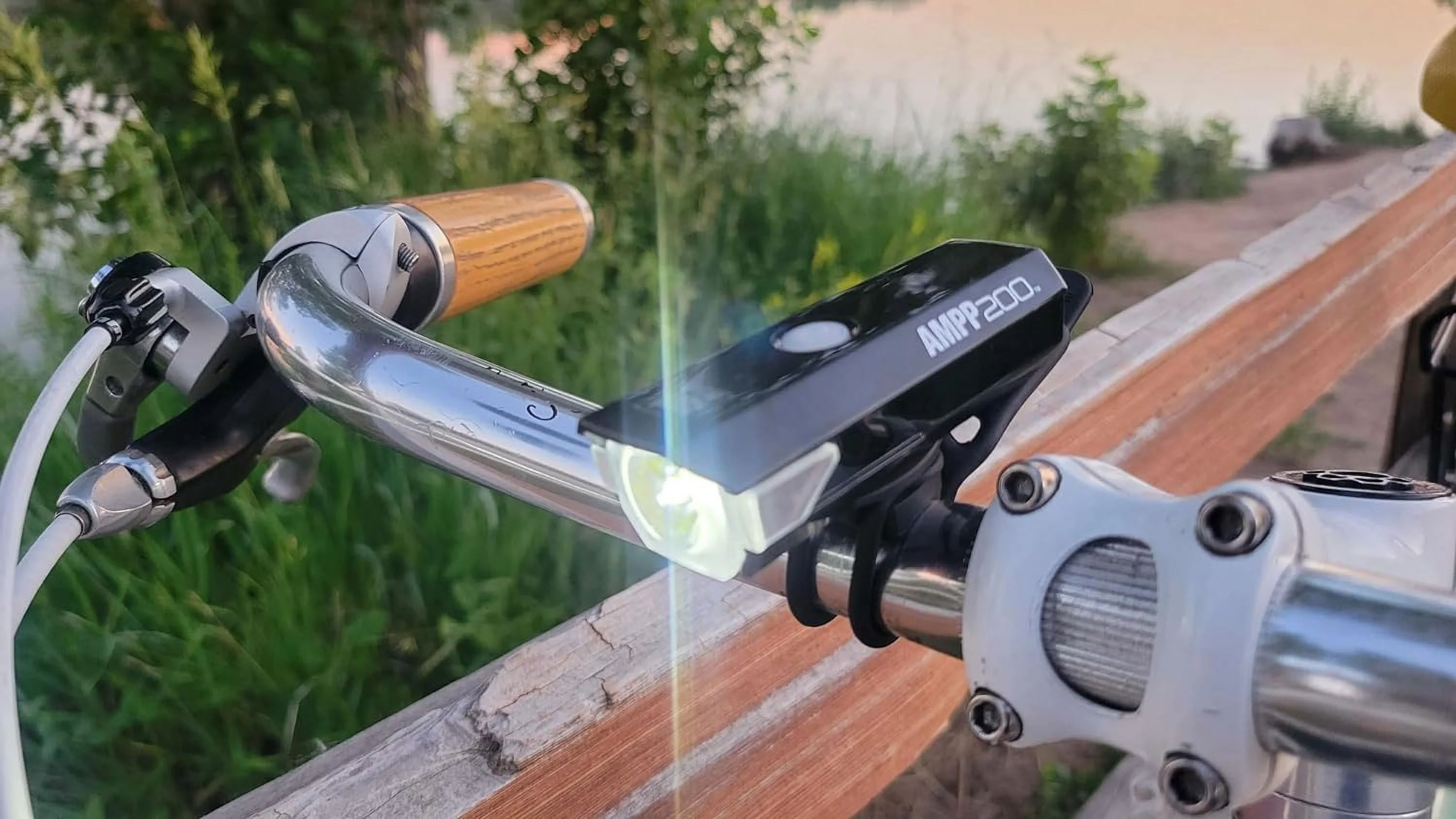 AMPP USB Rechargeable Bike Headlight