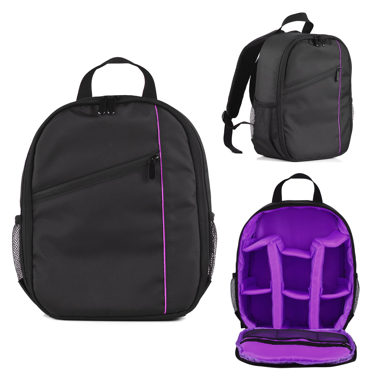 Small Outdoor Bag Water-resistant Shock-proof Case Replacement for Sony Nikon DSLR/ SLR/ Mirrorless Cameras