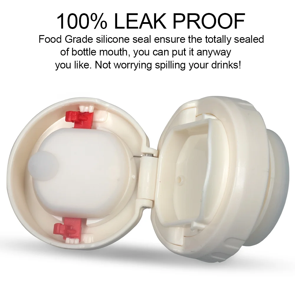 Insulated Water Bottle & Thermos Water Bottle ,68oz Stainless Steel Water Jug Classic Vacuum Bottle with Plastic Cup