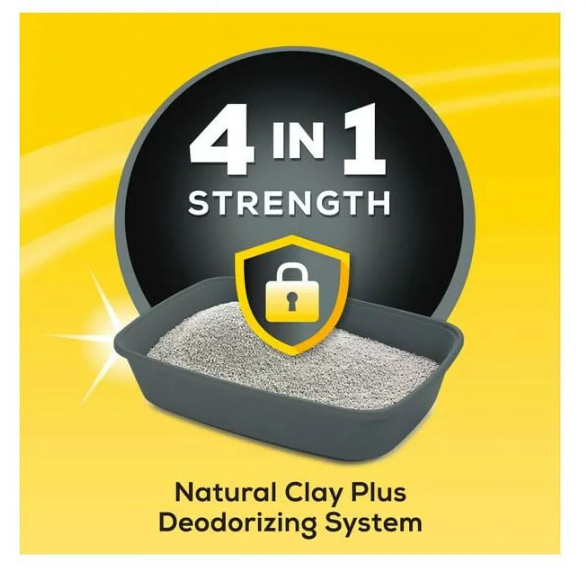 Purina Tidy Cats Clumping Cat Litter, 4-in-1 Strength Multi Cat Litter, 35 lb. Pail