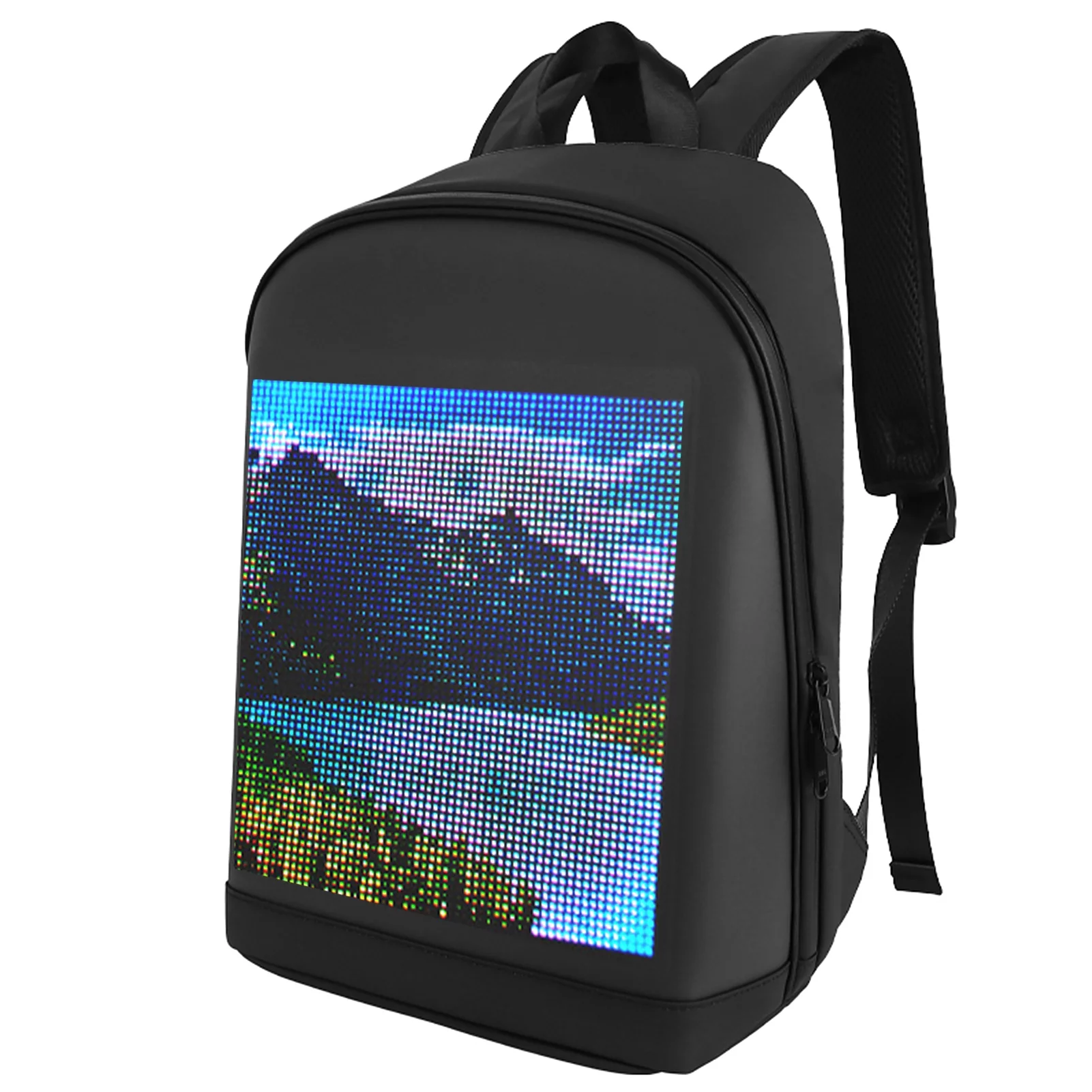Tomfoto  Color Screen Customizable  Travel Bag Pack School Bag for Men Women College   Students