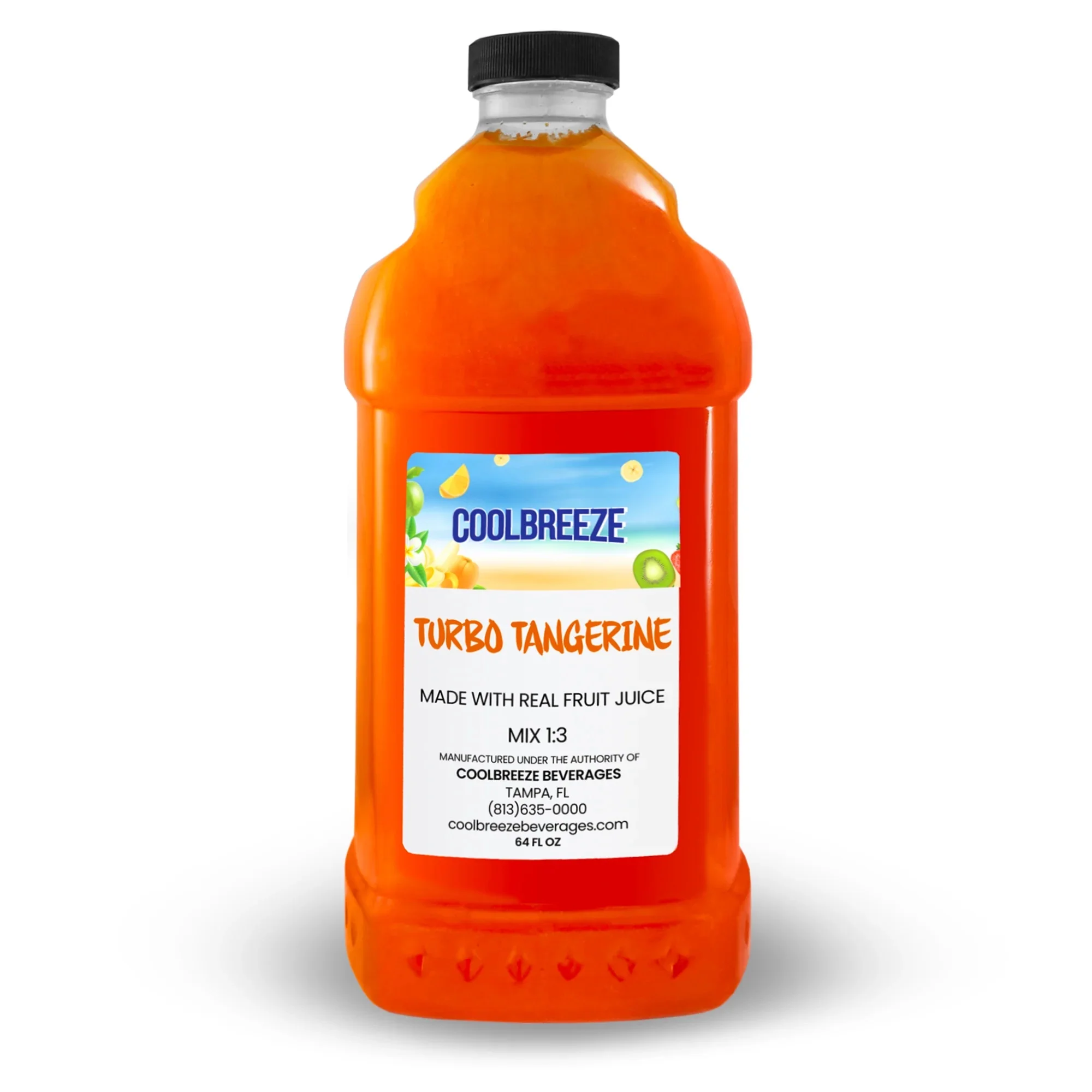 Cool Breeze Turbo Tangerine 1/2 Gallon