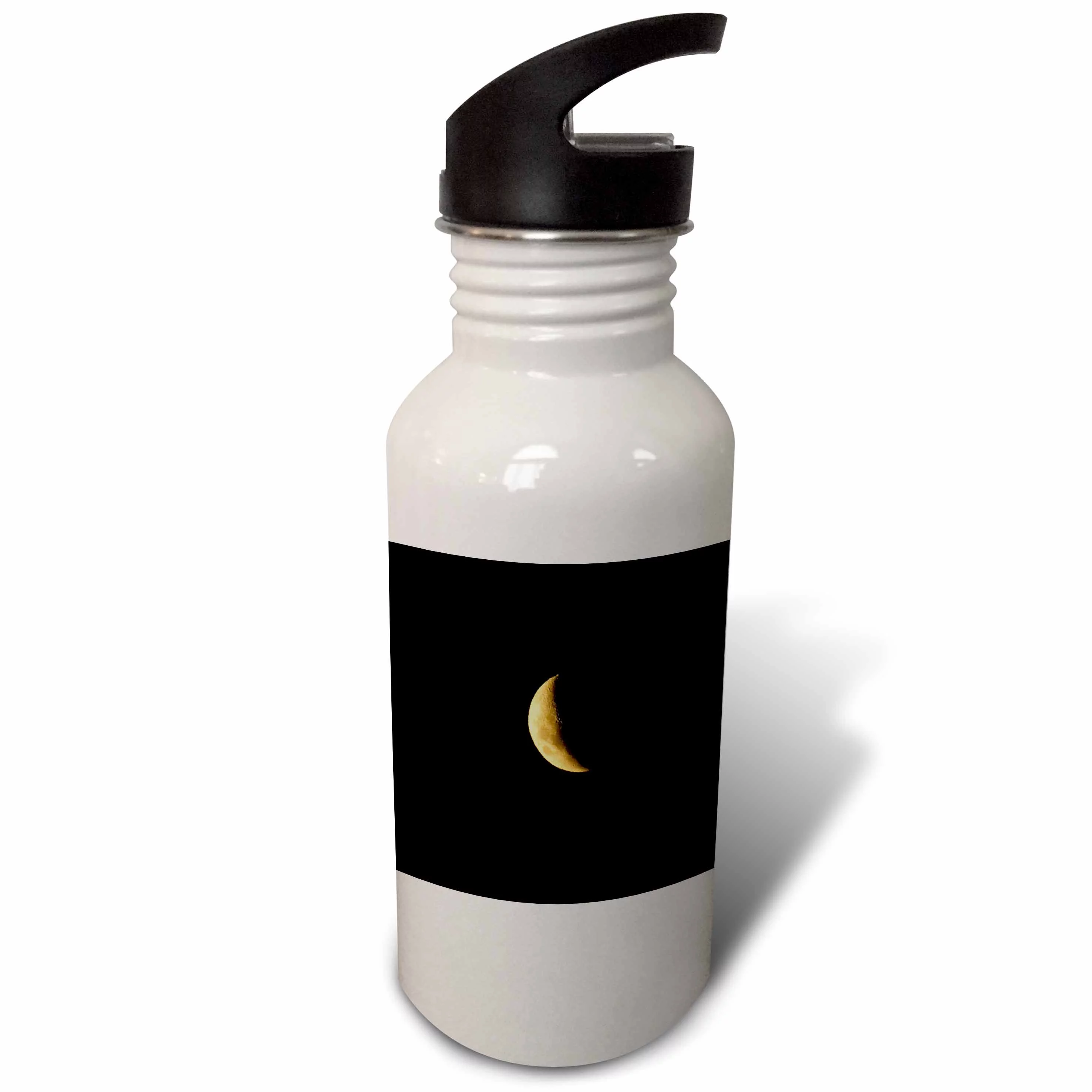 Crescent Moon, Ashburton, South Island, New Zealand-AU02 DWA4889 - David Wall 21 oz Sports Water Bottle wb-73562-1