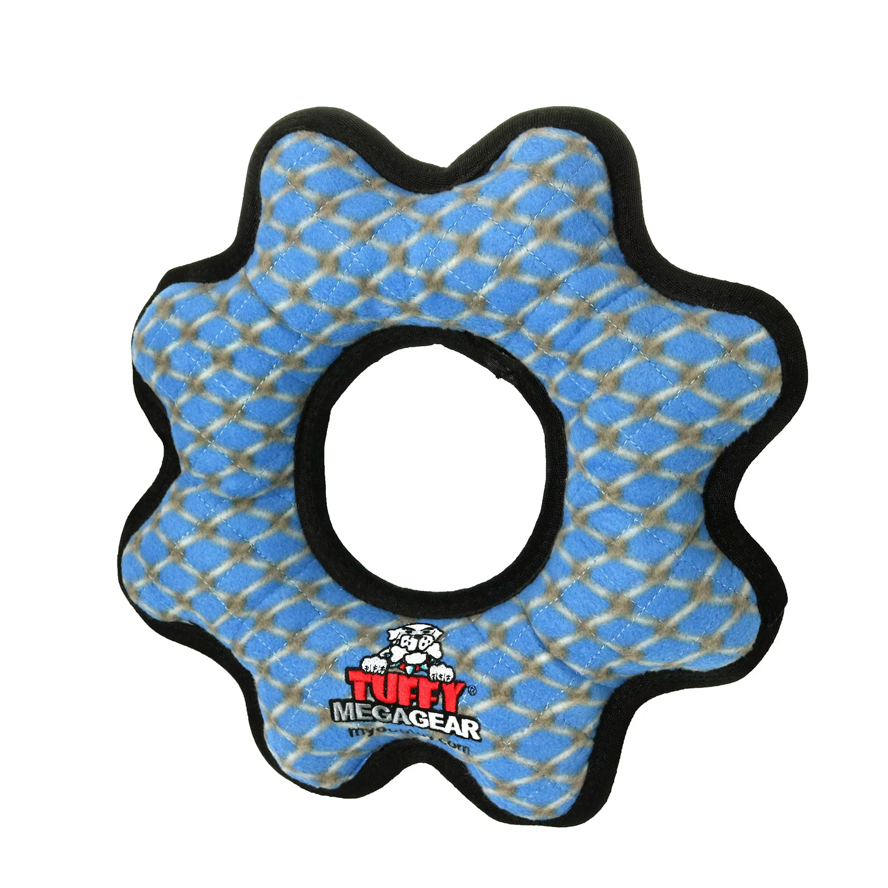 Tuffy Mega Gear Ring Chain Link, Durable Dog Toy
