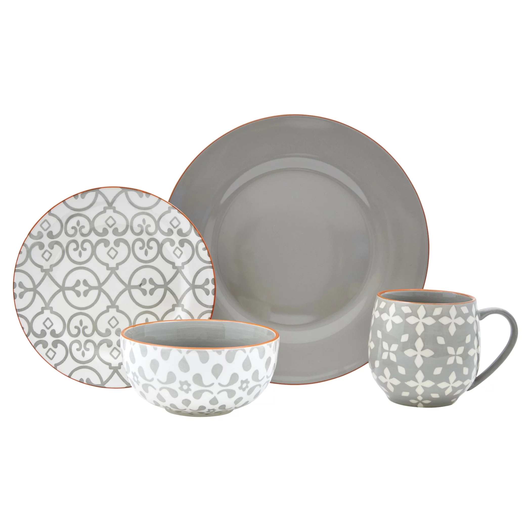 Baum Felice 16 Piece Stoneware Dinnerware Set