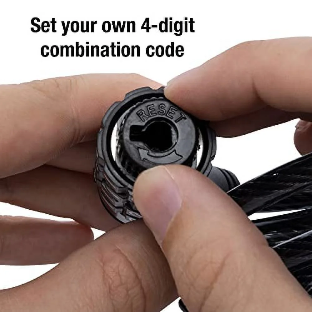 Master Lock Master Lock 8114D Combination Cable Lock, 6' x 5/16